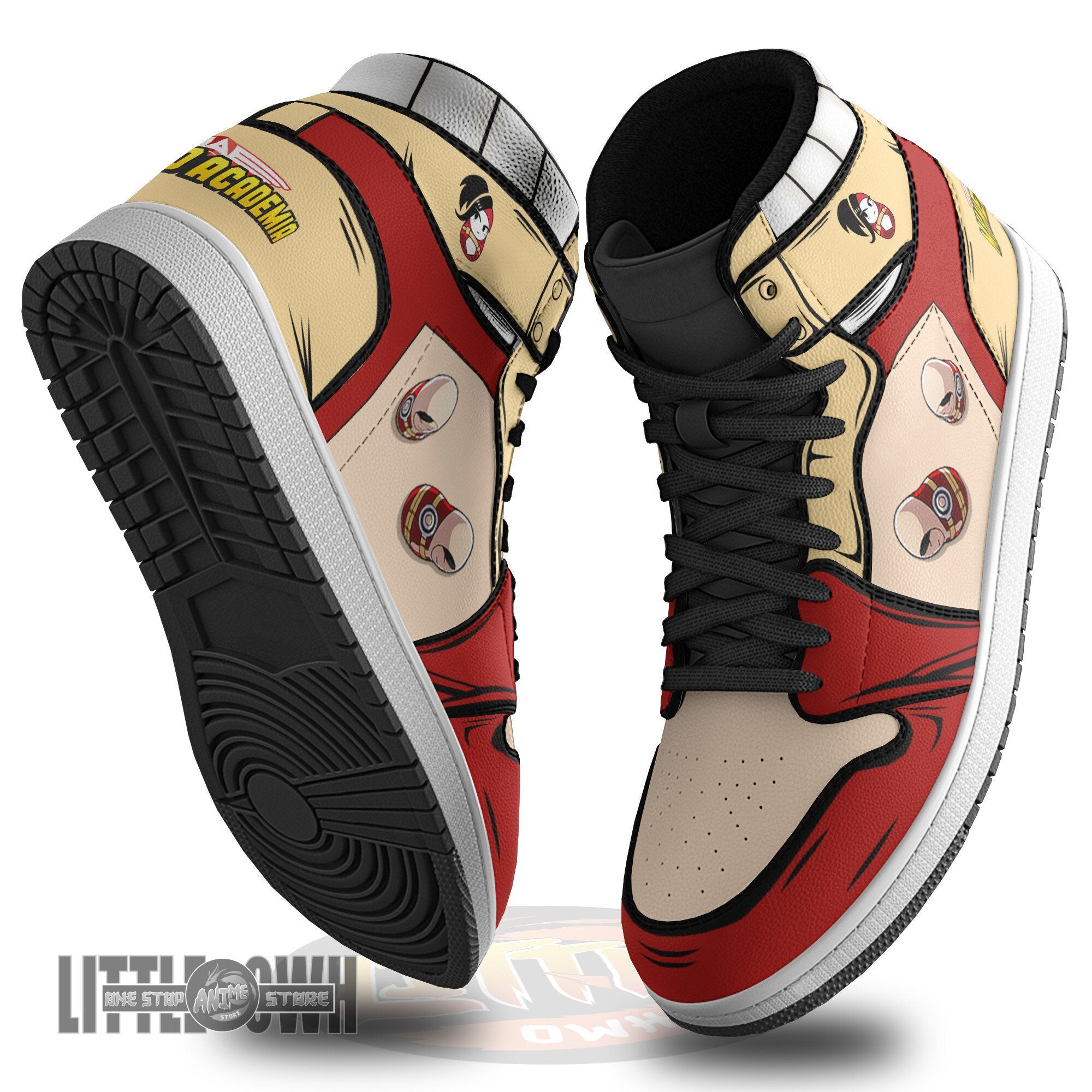 Ideafootwear Momo Yaoyorozu AJ1 High Sneakers Shoes For Men And Women