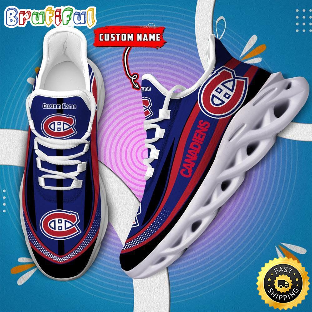 Ideafootwear Montreal Canadiens Max Soul Shoes Sneakers For Men And Women