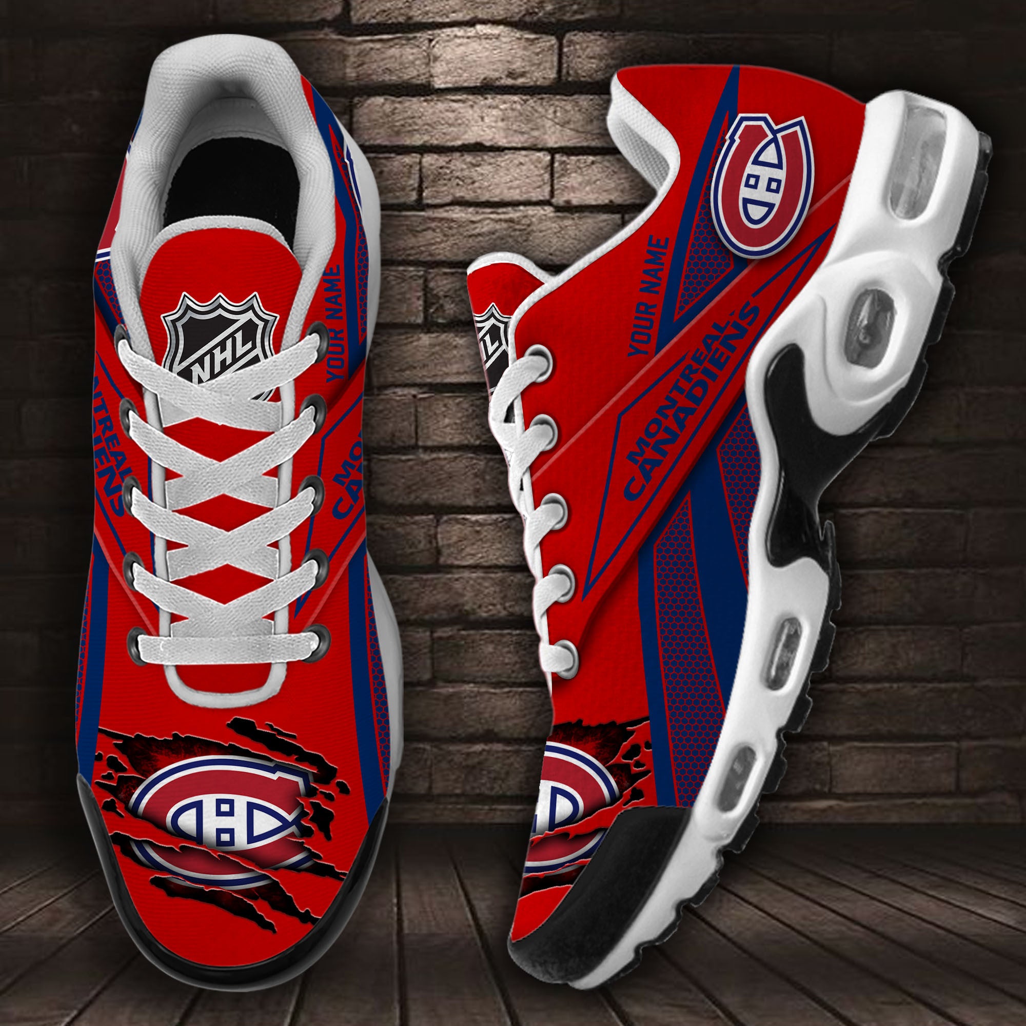 Ideafootwear Montreal Canadiens TN Shoes Sneakers For Men And Women