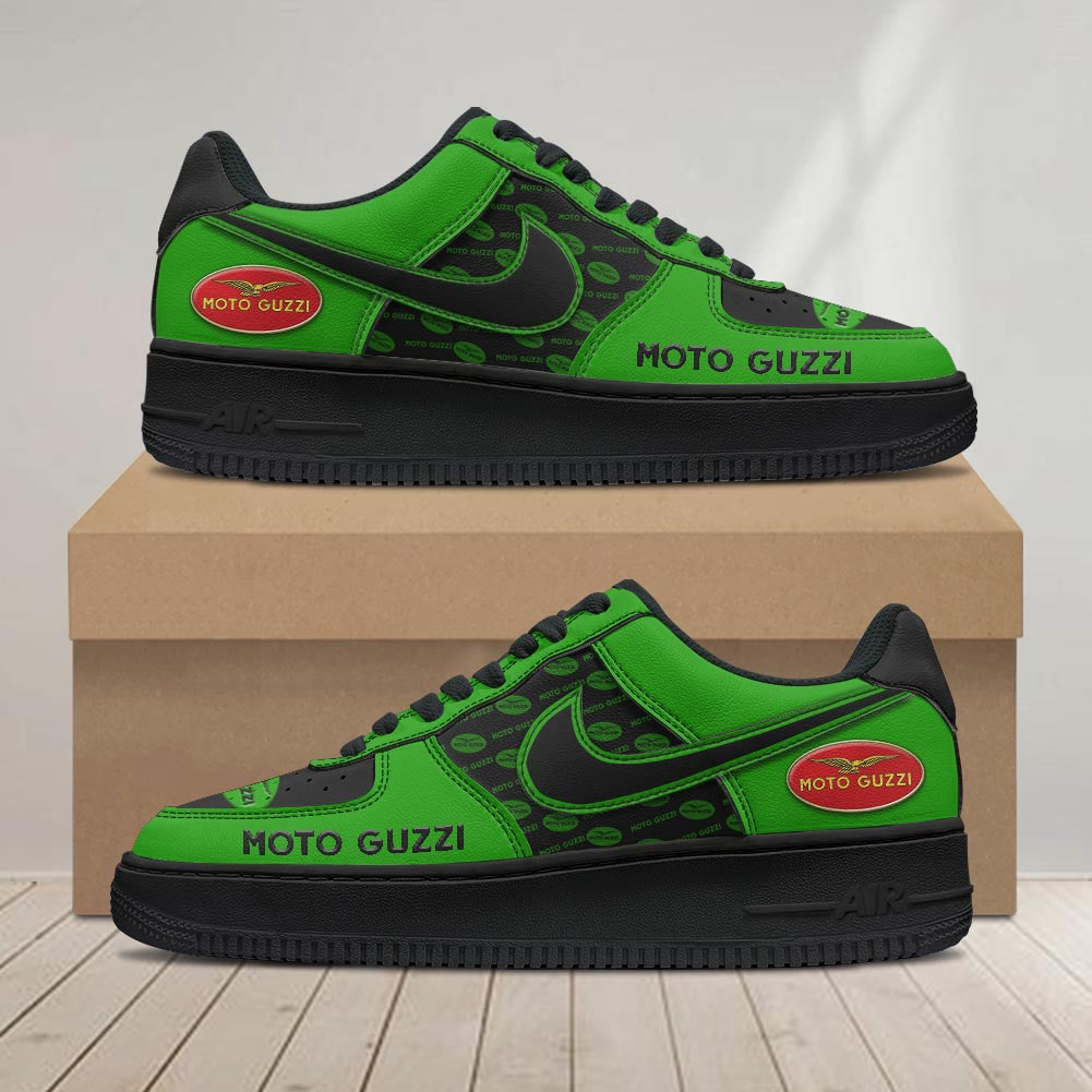 Ideafootwear Moto-Guzzi Air Low-Top Sneakers Shoes For Men And Women 1