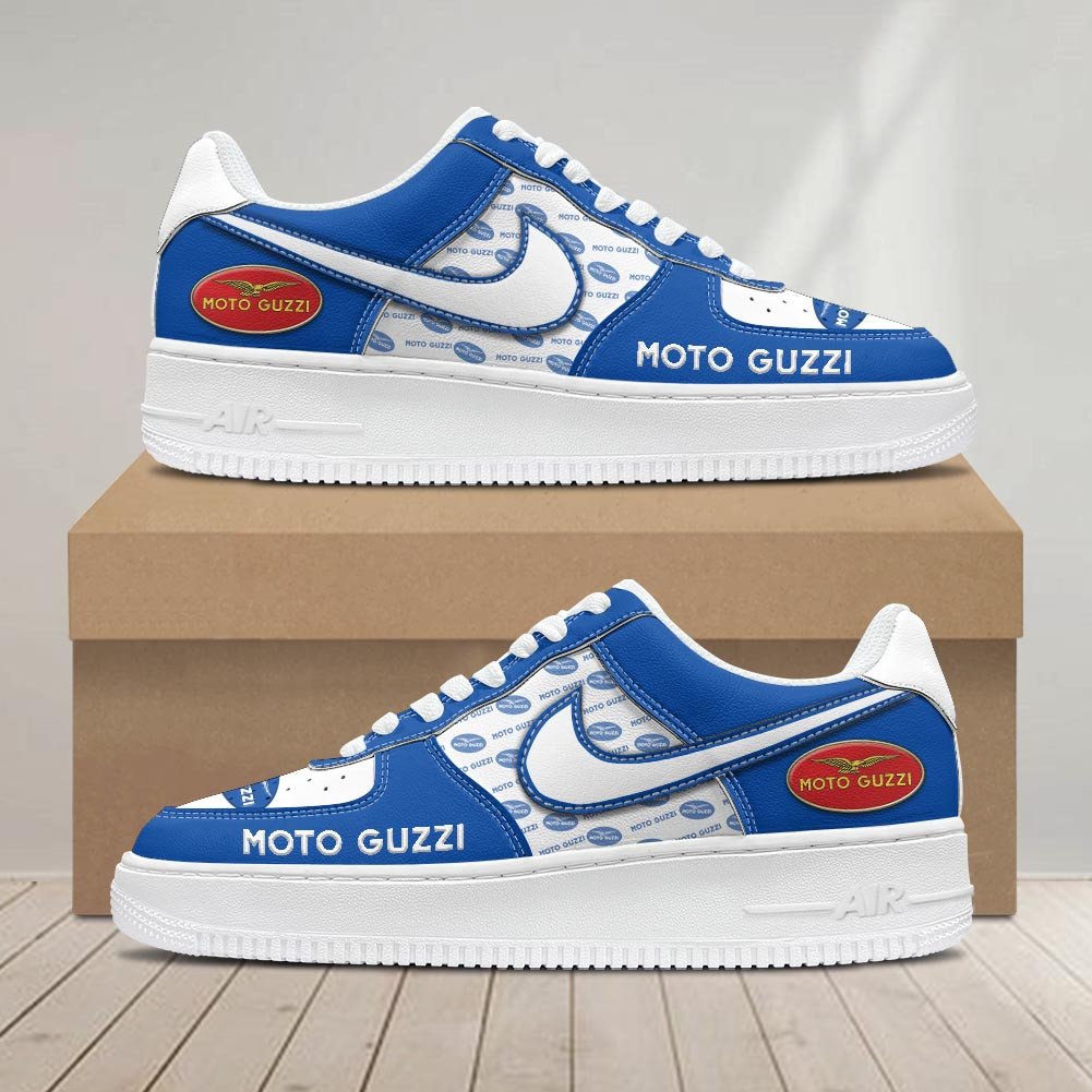 Ideafootwear Moto-Guzzi Air Low-Top Sneakers Shoes For Men And Women 1