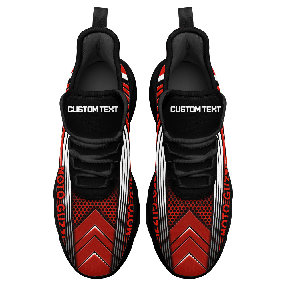 Ideafootwear Moto Guzzi Max Soul Shoes Sneakers For Men And Women