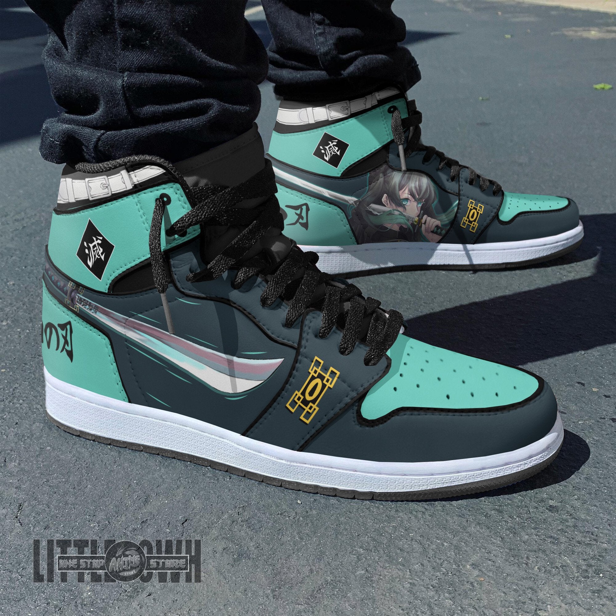 Ideafootwear Muichiro AJ1 High Sneakers Shoes For Men And Women