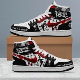 Ideafootwear My Chemical Romance AJ1 High Sneakers Shoes For Men And Women