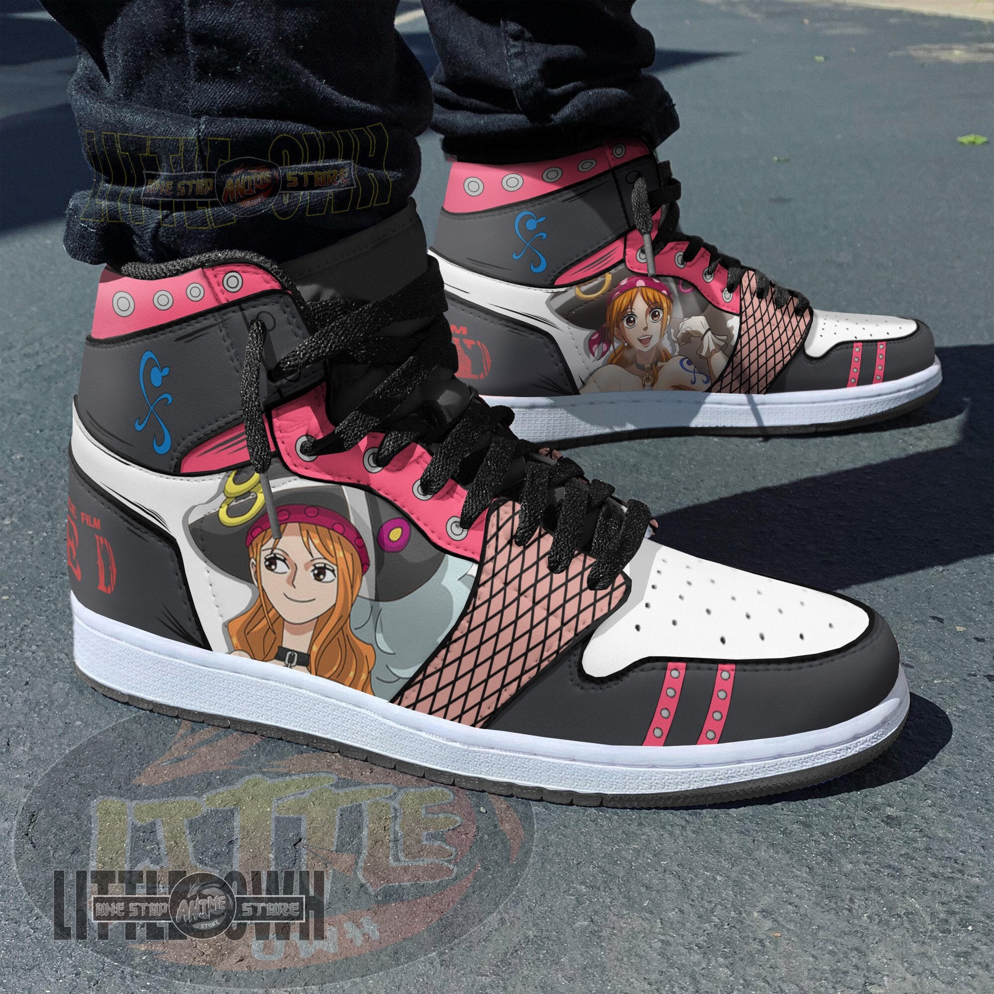 Ideafootwear Nami AJ1 High Sneakers Shoes For Men And Women