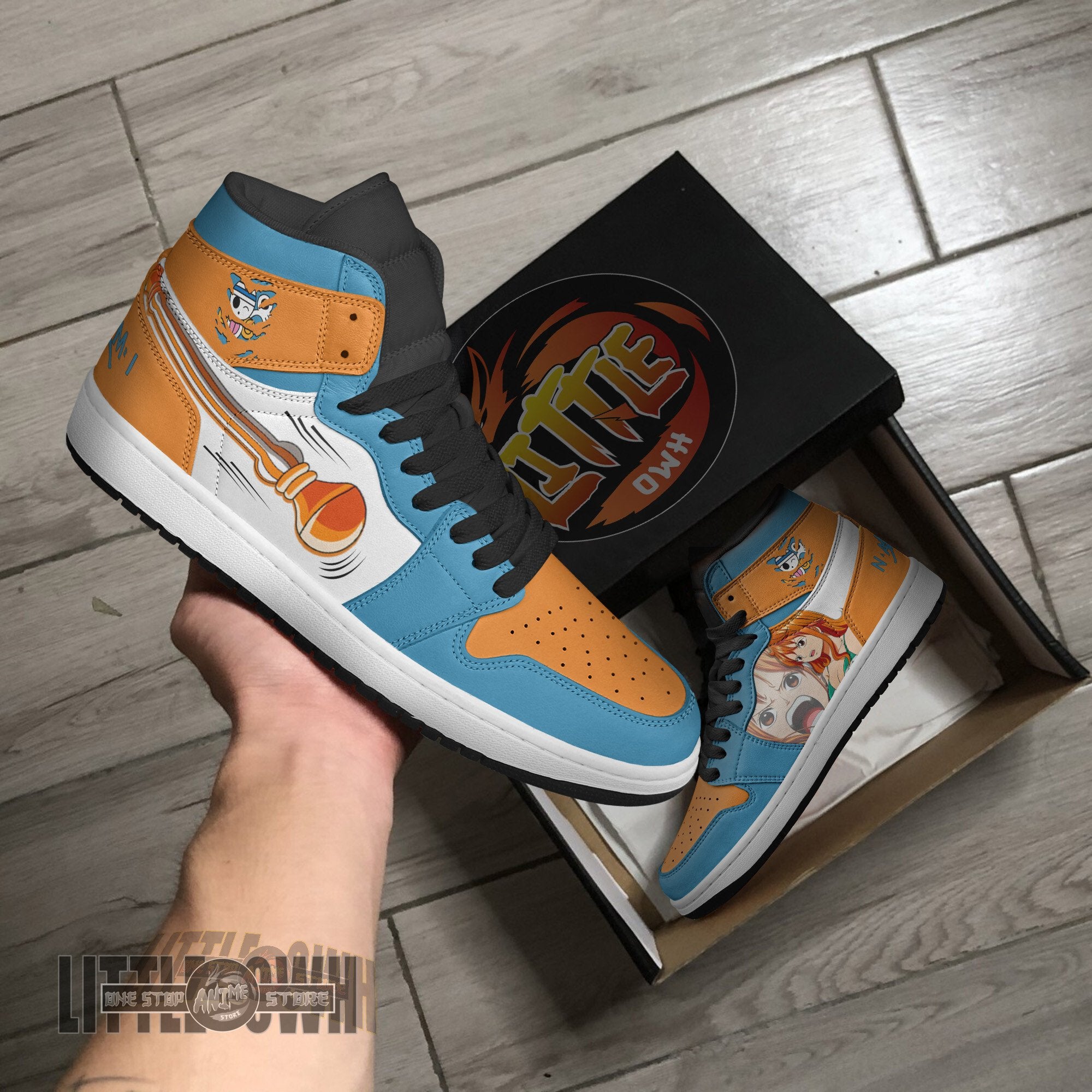 Ideafootwear Nami AJ1 High Sneakers Shoes For Men And Women
