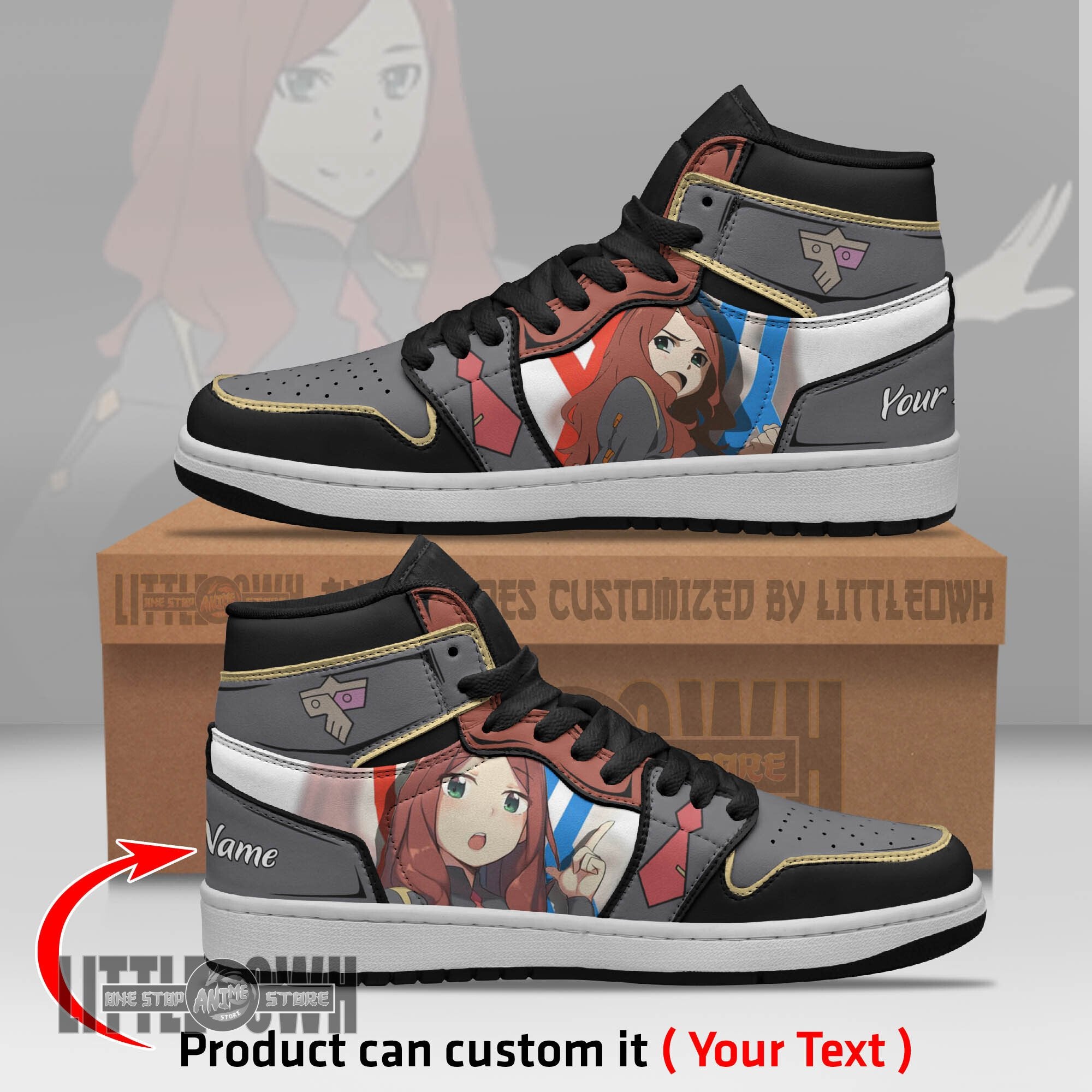 Ideafootwear Nana AJ1 High Sneakers Shoes For Men And Women