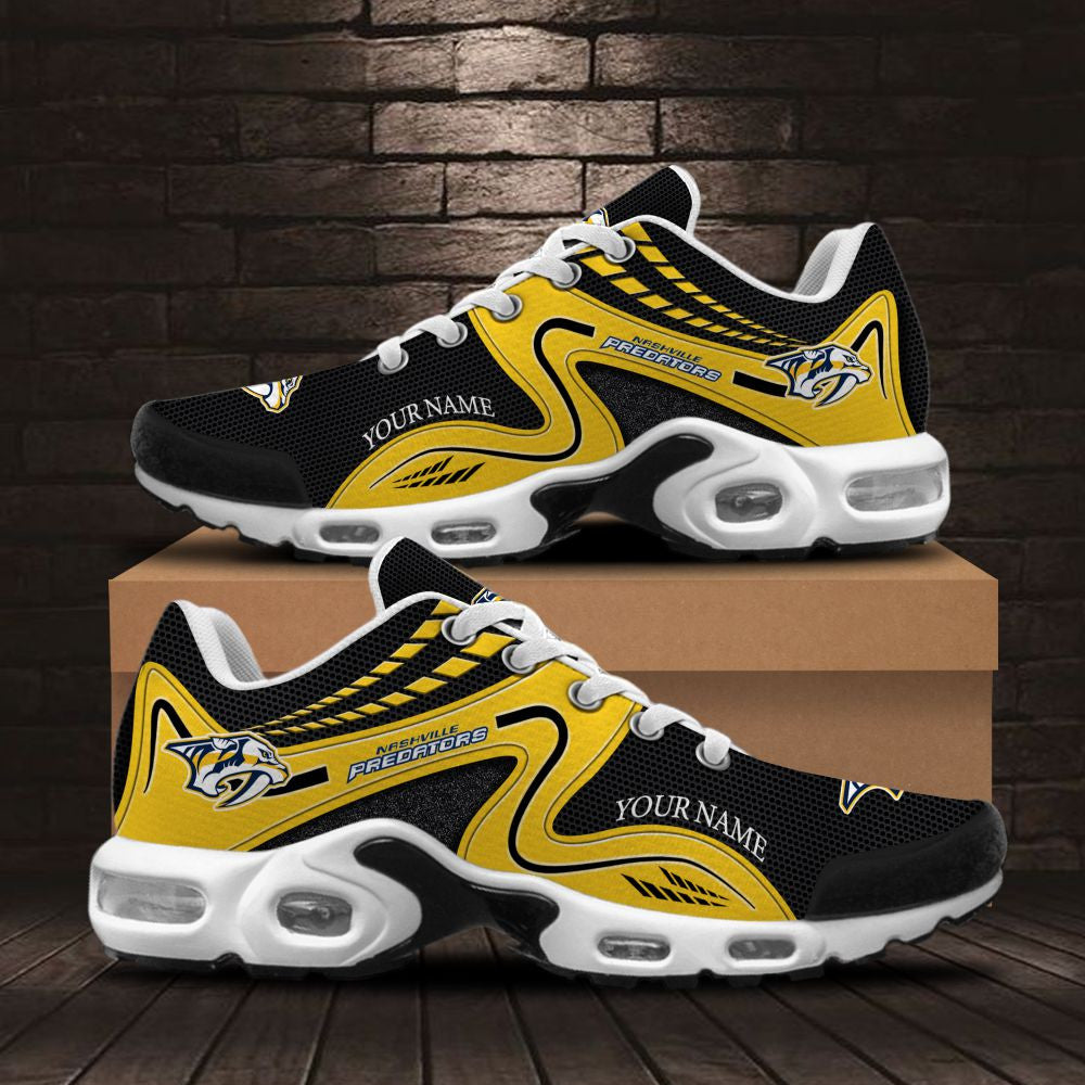 Ideafootwear Nashville Predators TN Shoes Sneakers For Men And Women