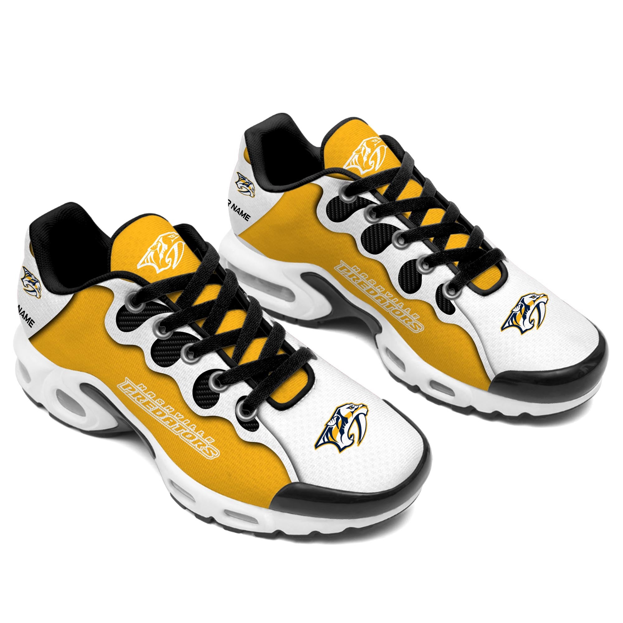 Ideafootwear Nashville Predators TN Shoes Sneakers For Men And Women