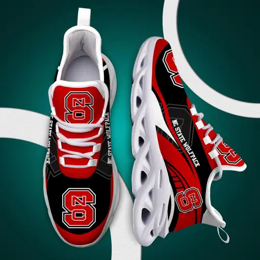 Ideafootwear NC State Wolfpack Max Soul Shoes Sneakers For Men And Women