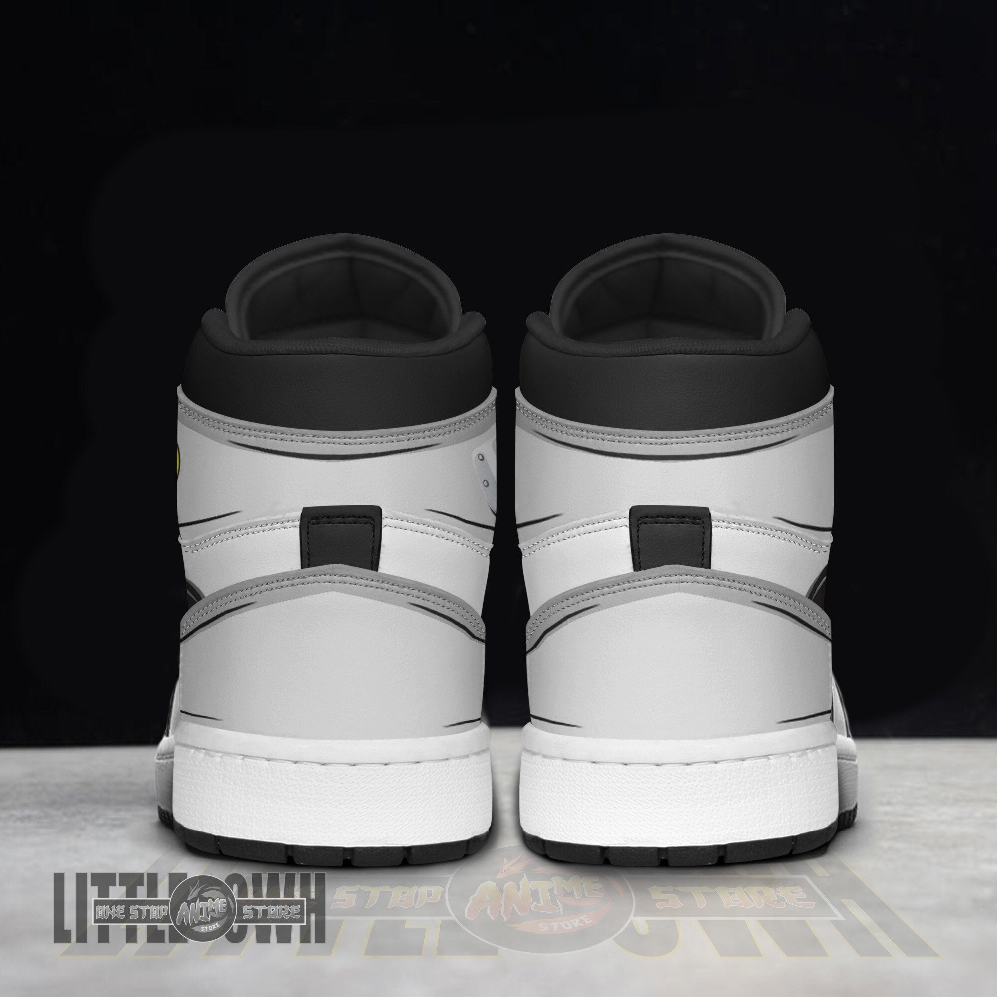 Ideafootwear Neji Hyuga AJ1 High Sneakers Shoes For Men And Women