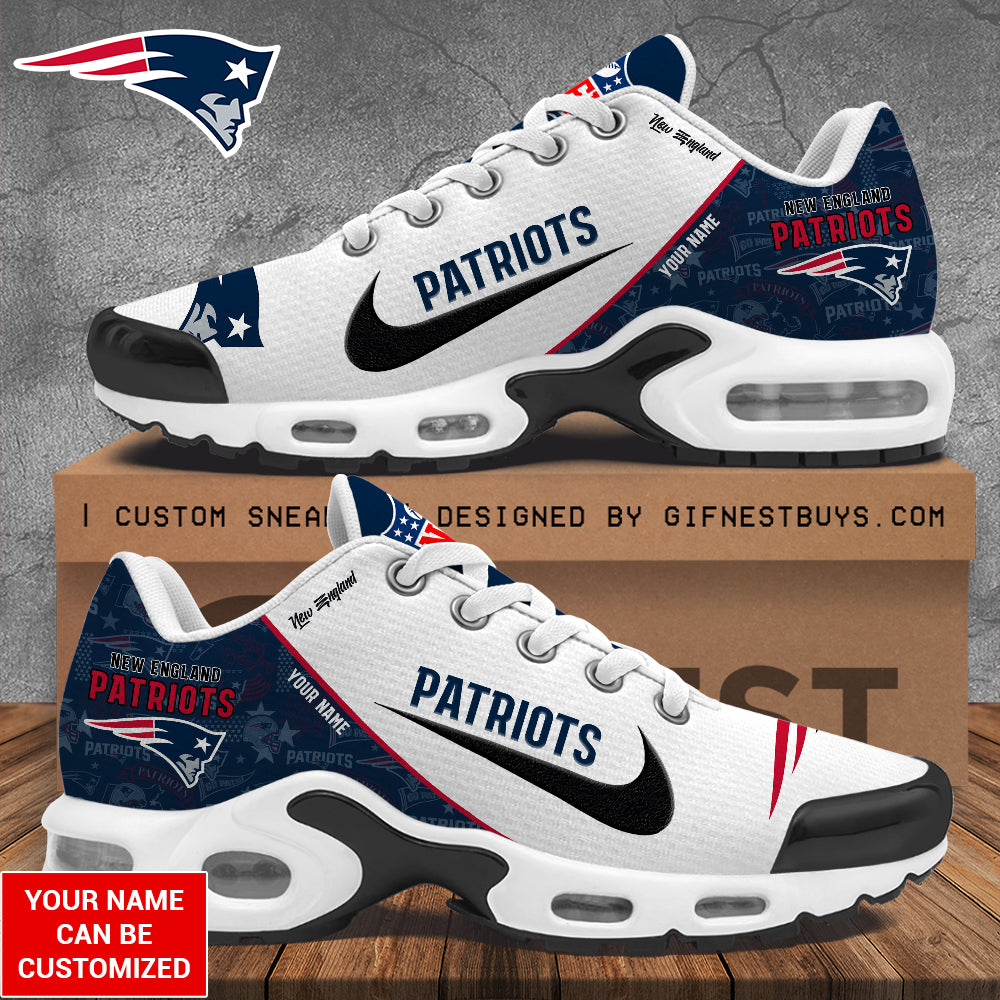 Ideafootwear New England Patriots TN Shoes Sneakers For Men And Women