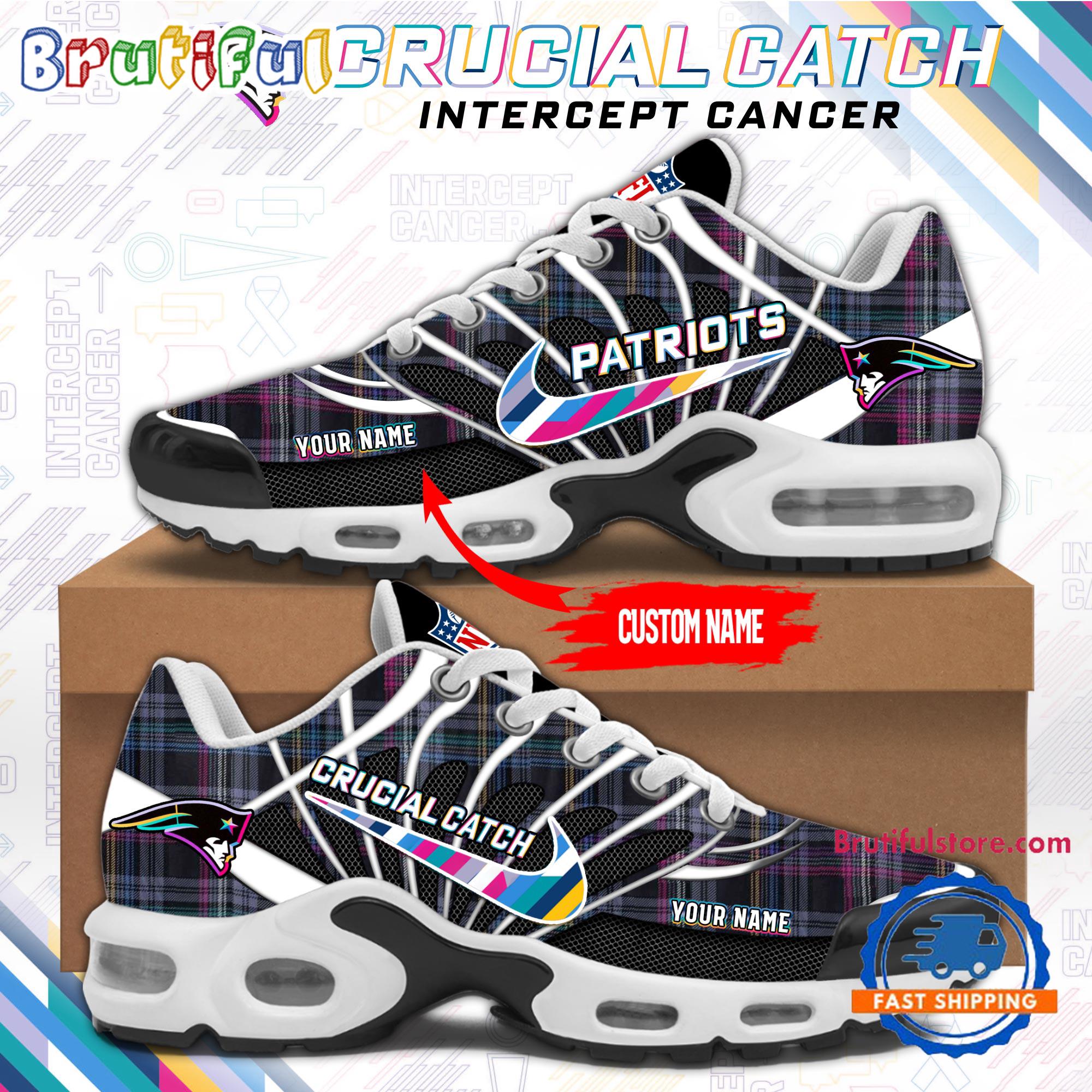 Ideafootwear New England Patriots TN Shoes Sneakers For Men And Women