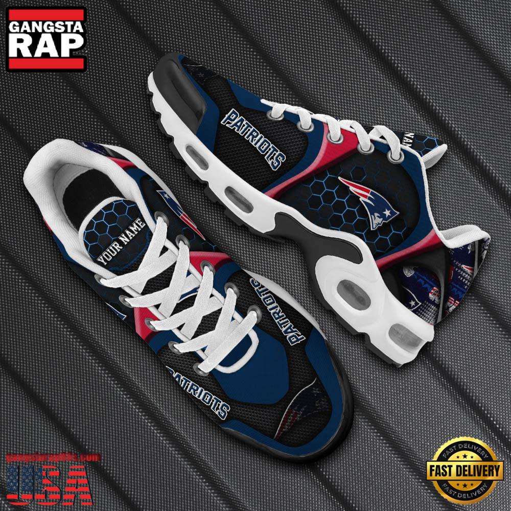 Ideafootwear New England Patriots TN Shoes Sneakers For Men And Women