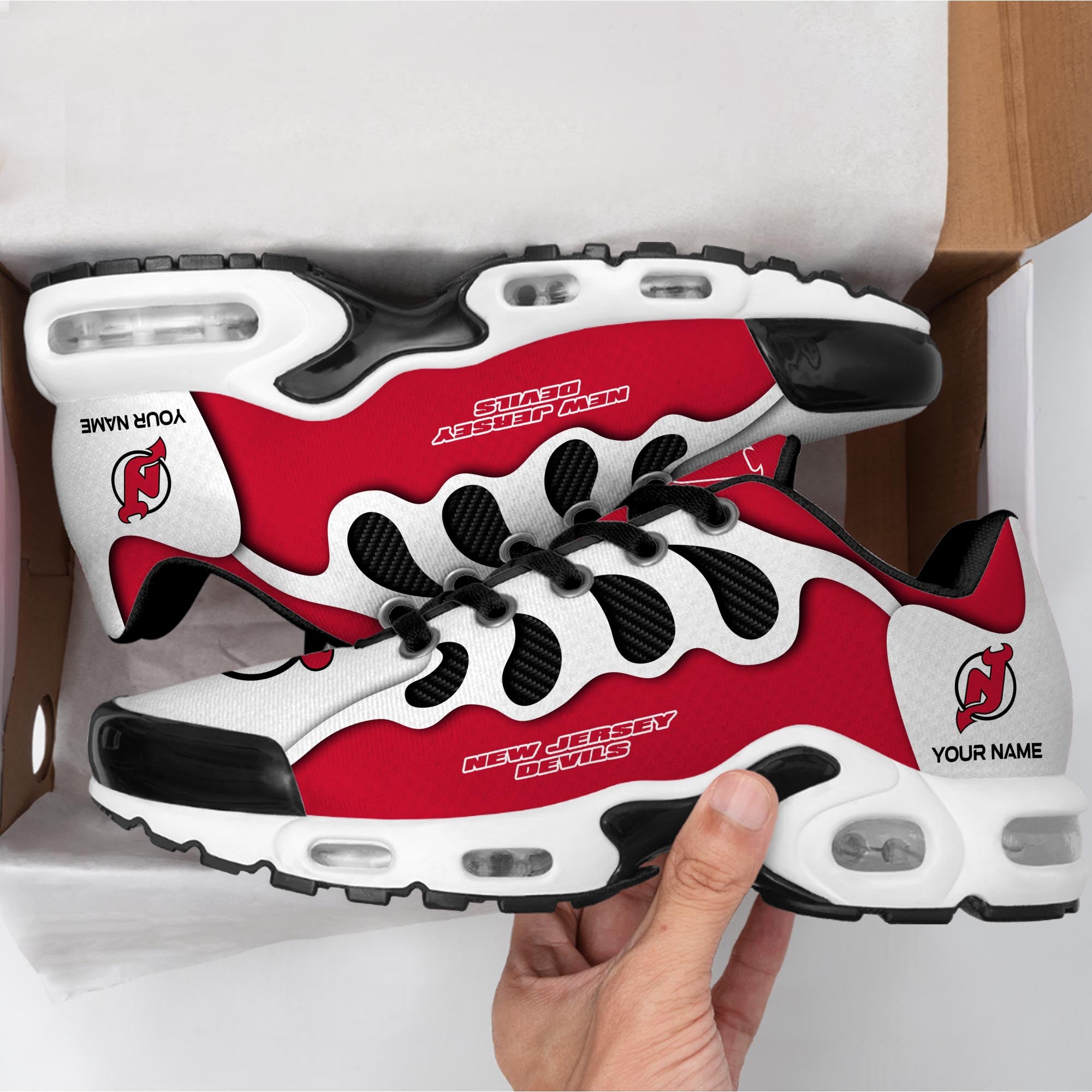 Ideafootwear New Jersey Devils TN Shoes Sneakers For Men And Women