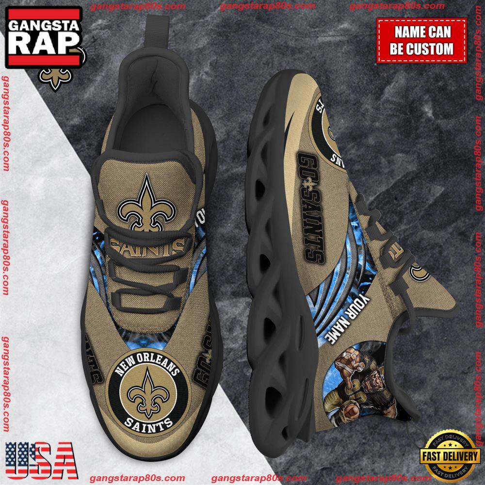 Ideafootwear New Orleans Saints Max Soul Shoes Sneakers For Men And Women