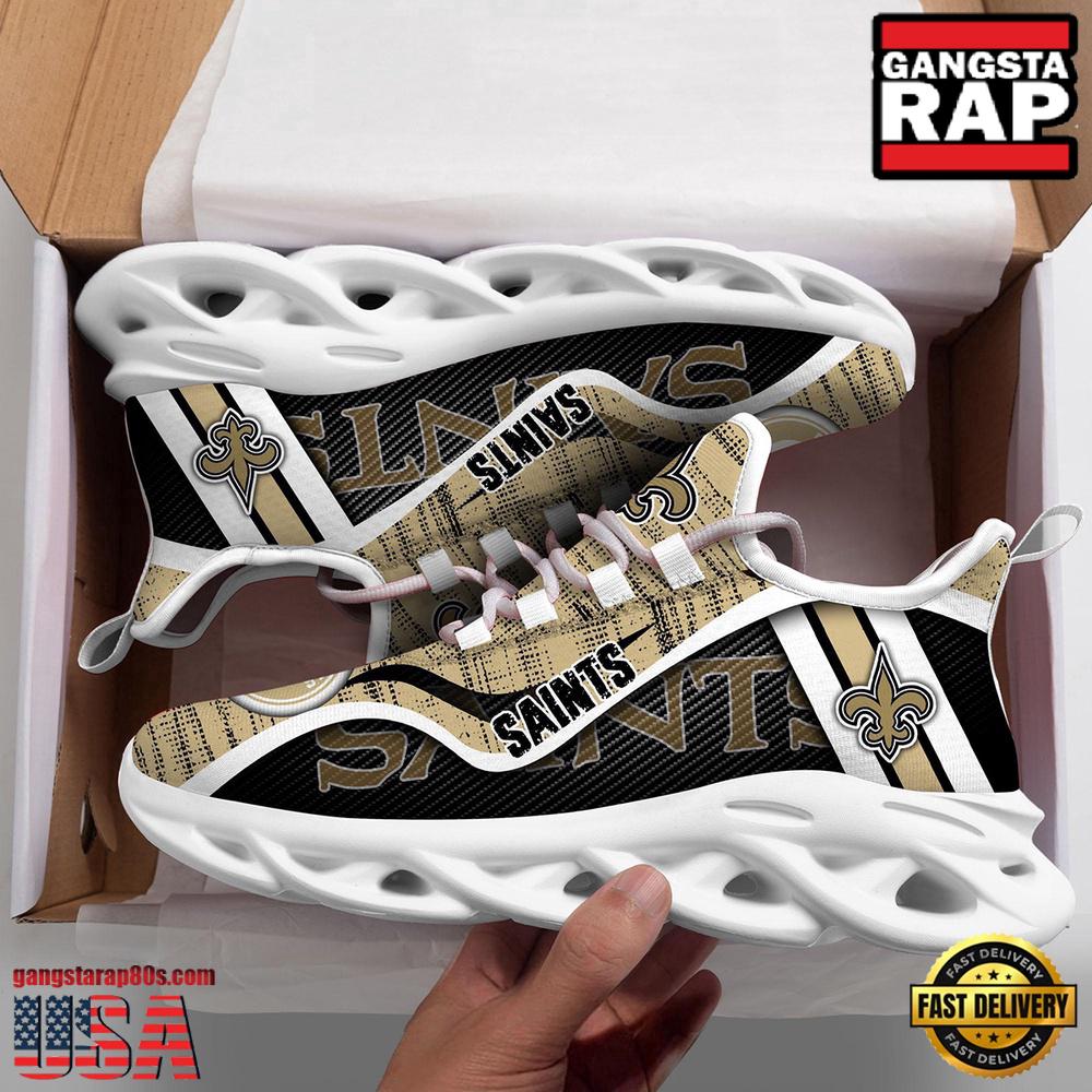 Ideafootwear New Orleans Saints Max Soul Shoes Sneakers For Men And Women
