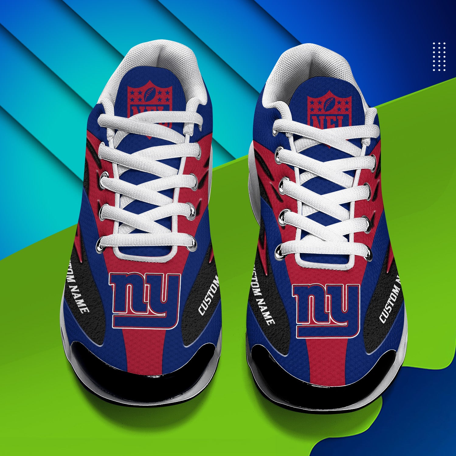 Ideafootwear New York Giants TN Shoes Sneakers For Men And Women