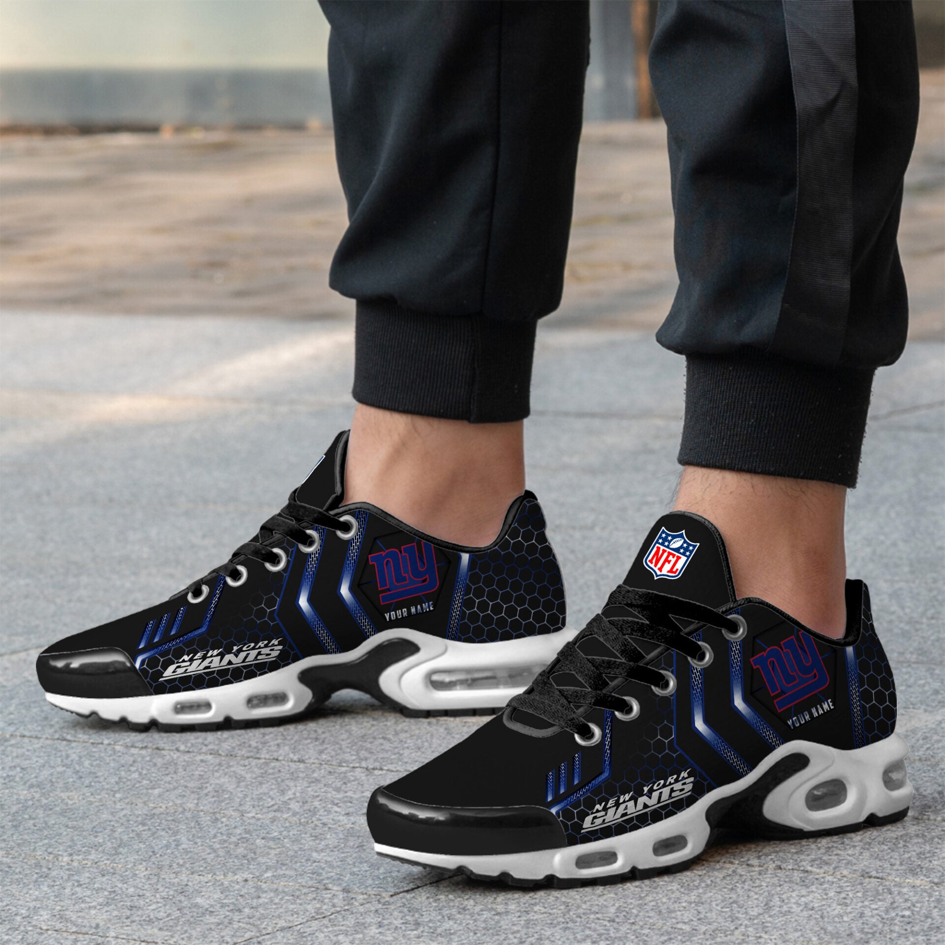 Ideafootwear New York Giants TN Shoes Sneakers For Men And Women