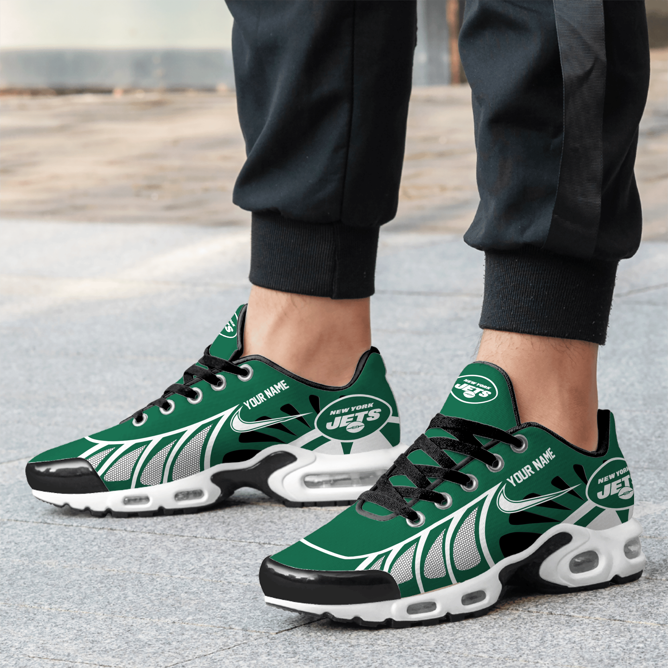 Ideafootwear New York Jets TN Shoes Sneakers For Men And Women