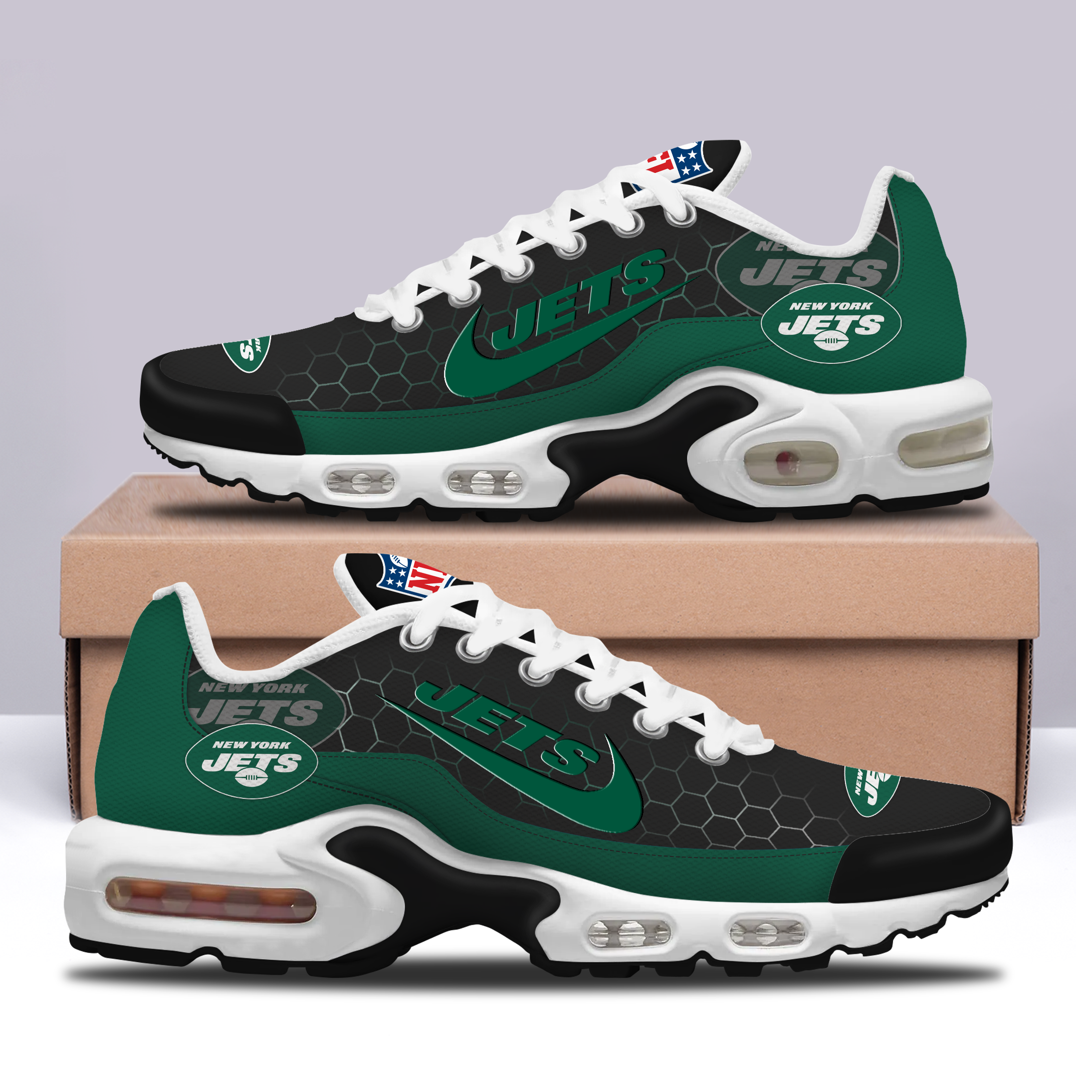 Ideafootwear New York Jets TN Shoes Sneakers For Men And Women