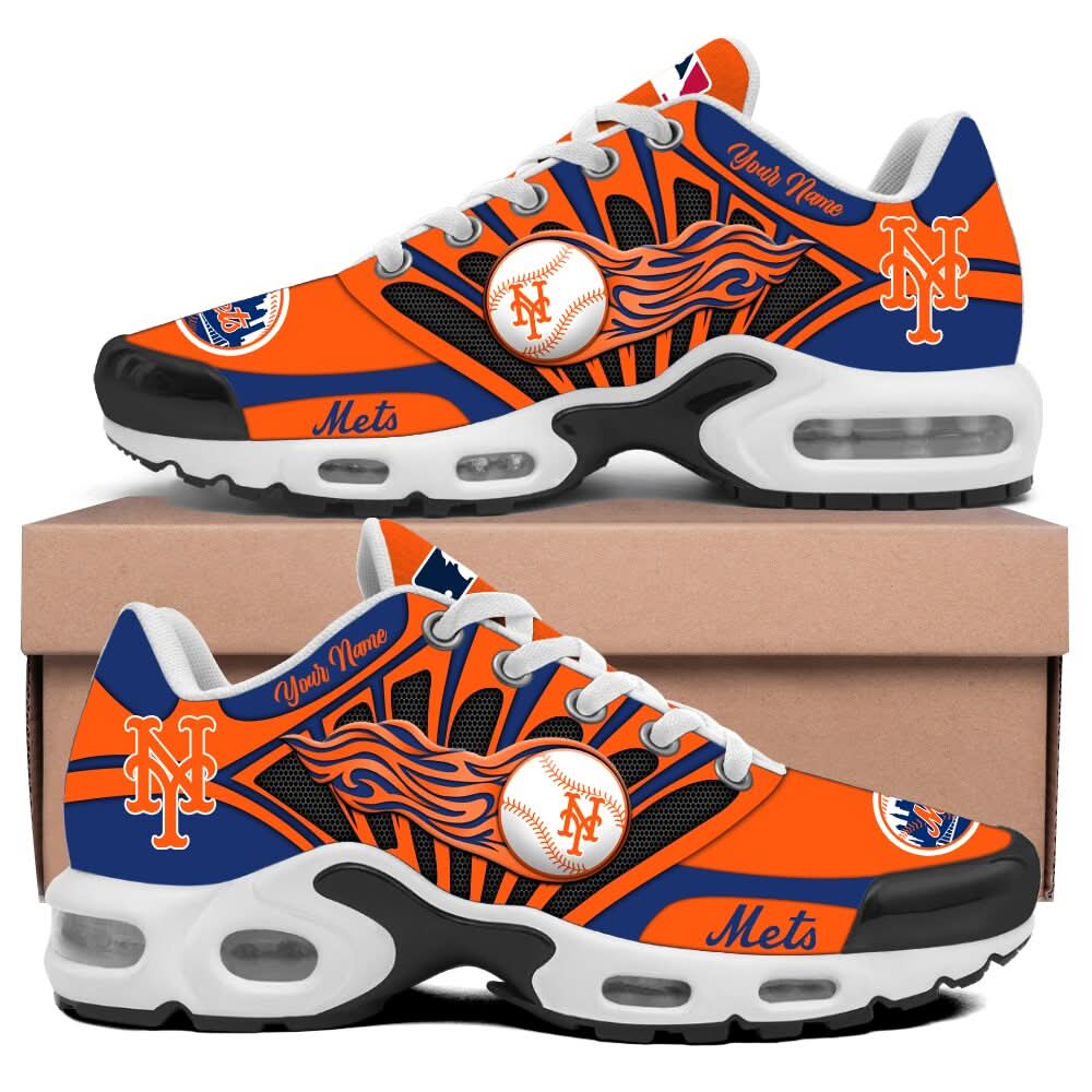 Ideafootwear New York Mets TN Shoes Sneakers For Men And Women