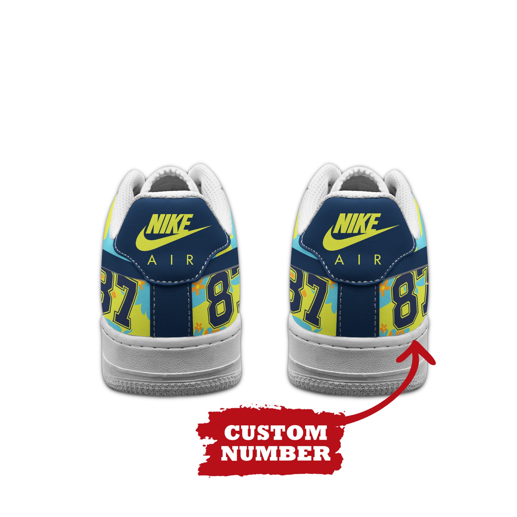 Ideafootwear New York Yankees Air Low-Top Sneakers Shoes For Men And Women 4