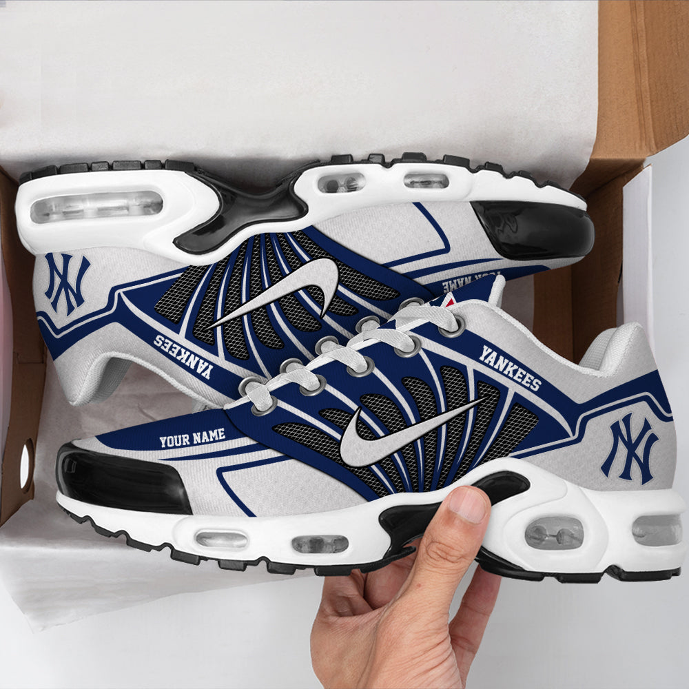Ideafootwear New York Yankees TN Shoes Sneakers For Men And Women