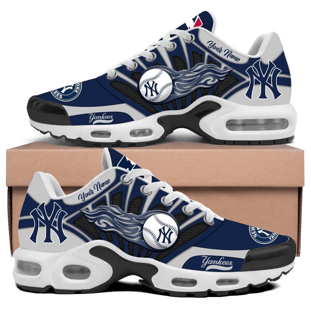 Ideafootwear New York Yankees TN Shoes Sneakers For Men And Women