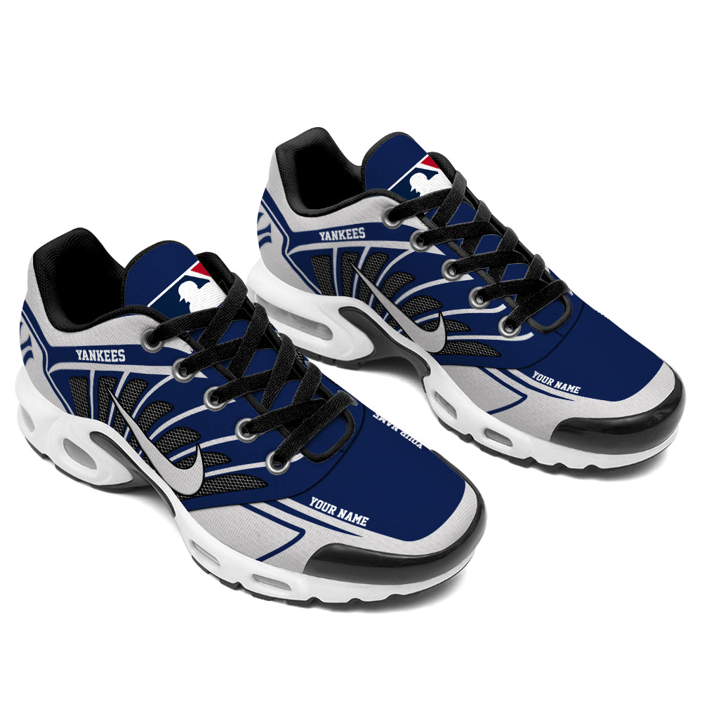 Ideafootwear New York Yankees TN Shoes Sneakers For Men And Women