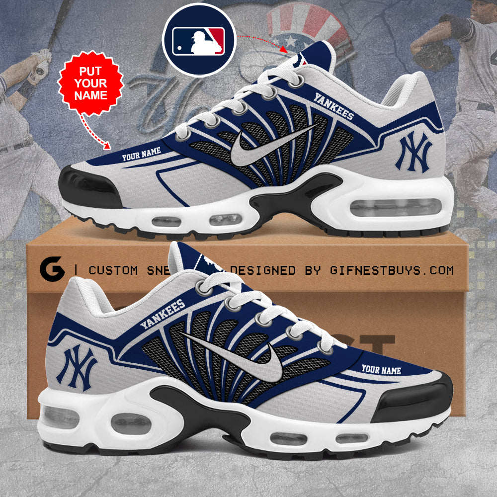 Ideafootwear New York Yankees TN Shoes Sneakers For Men And Women