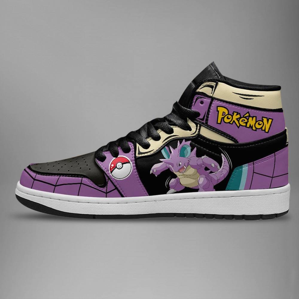 Ideafootwear Nidoking AJ1 High Sneakers Shoes For Men And Women