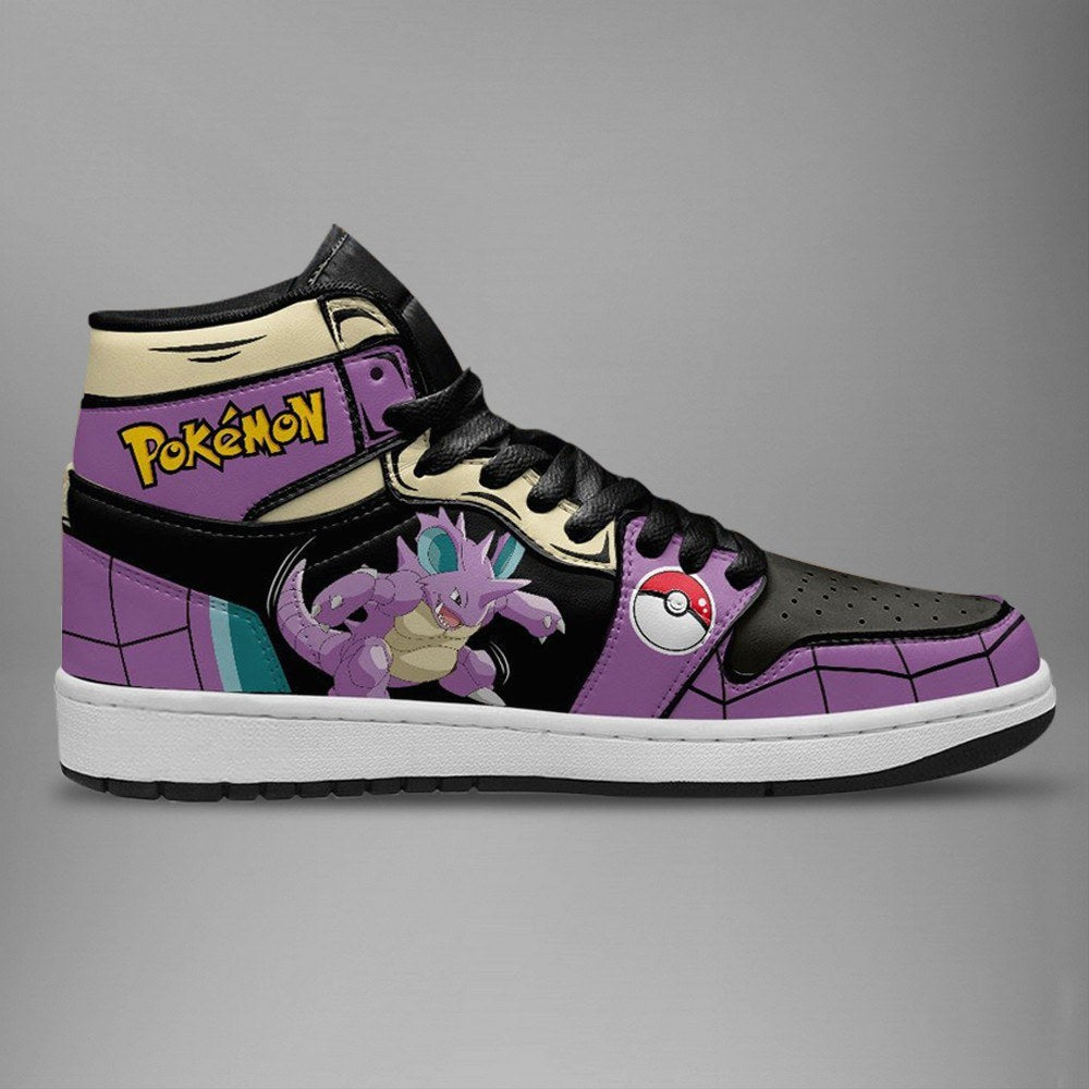 Ideafootwear Nidoking AJ1 High Sneakers Shoes For Men And Women