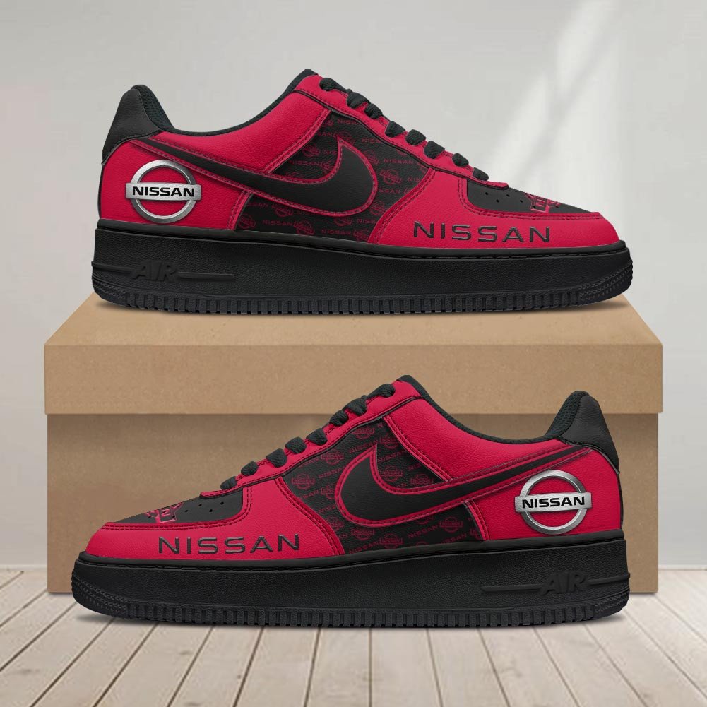 Ideafootwear Nissan Air Low-Top Sneakers Shoes For Men And Women 1