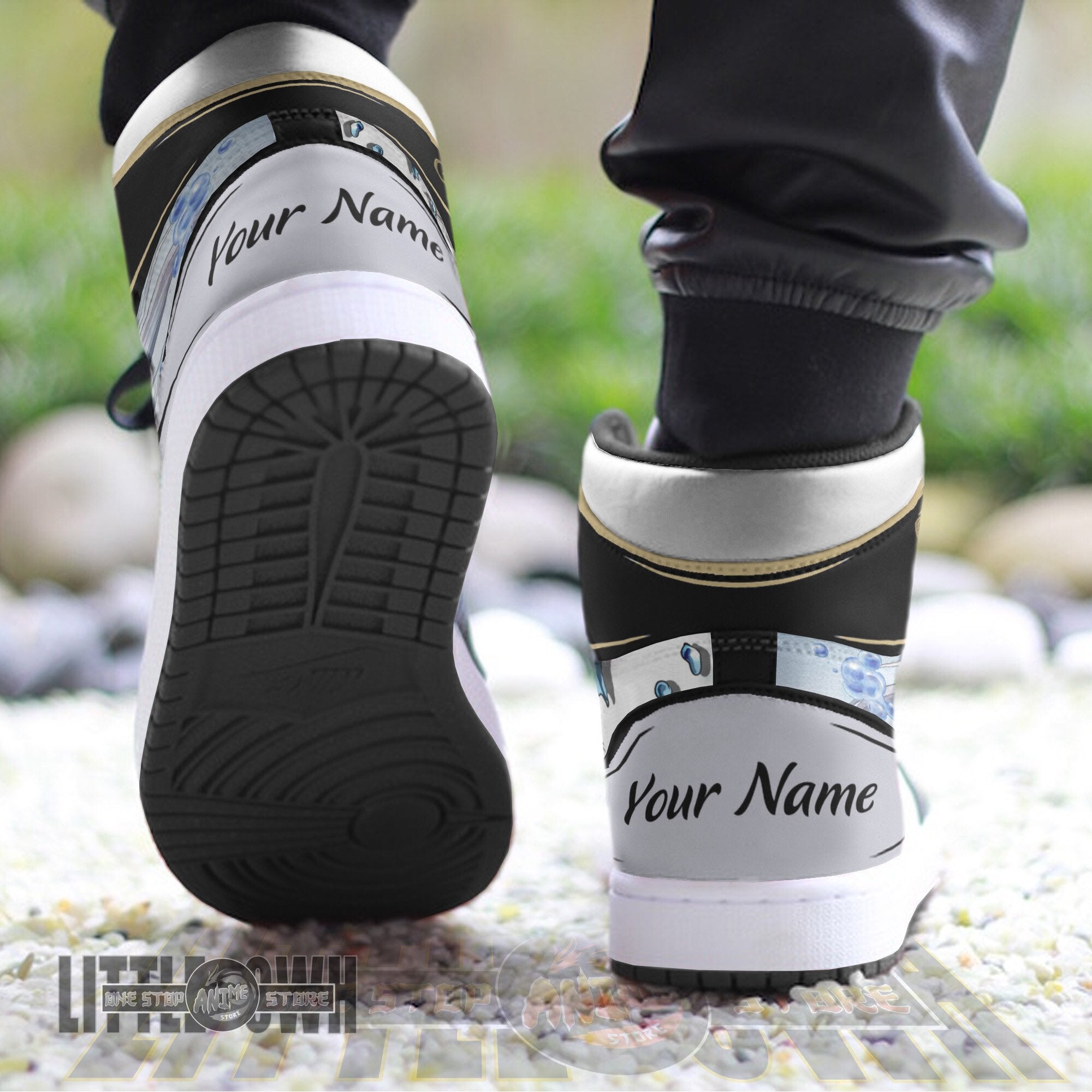 Ideafootwear Noelle Silva AJ1 High Sneakers Shoes For Men And Women