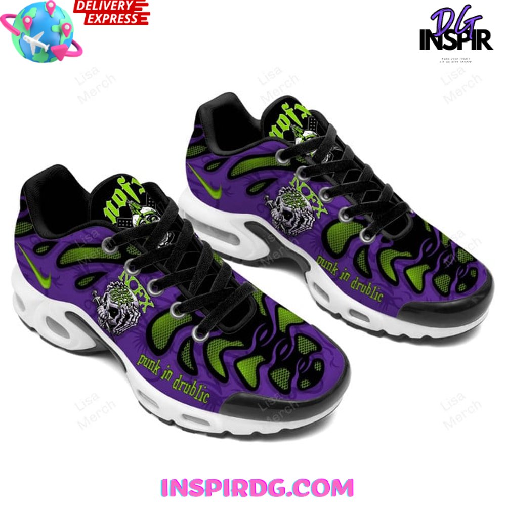 Ideafootwear NOFX Punk In Drublic TN Shoes Sneakers For Men And Women