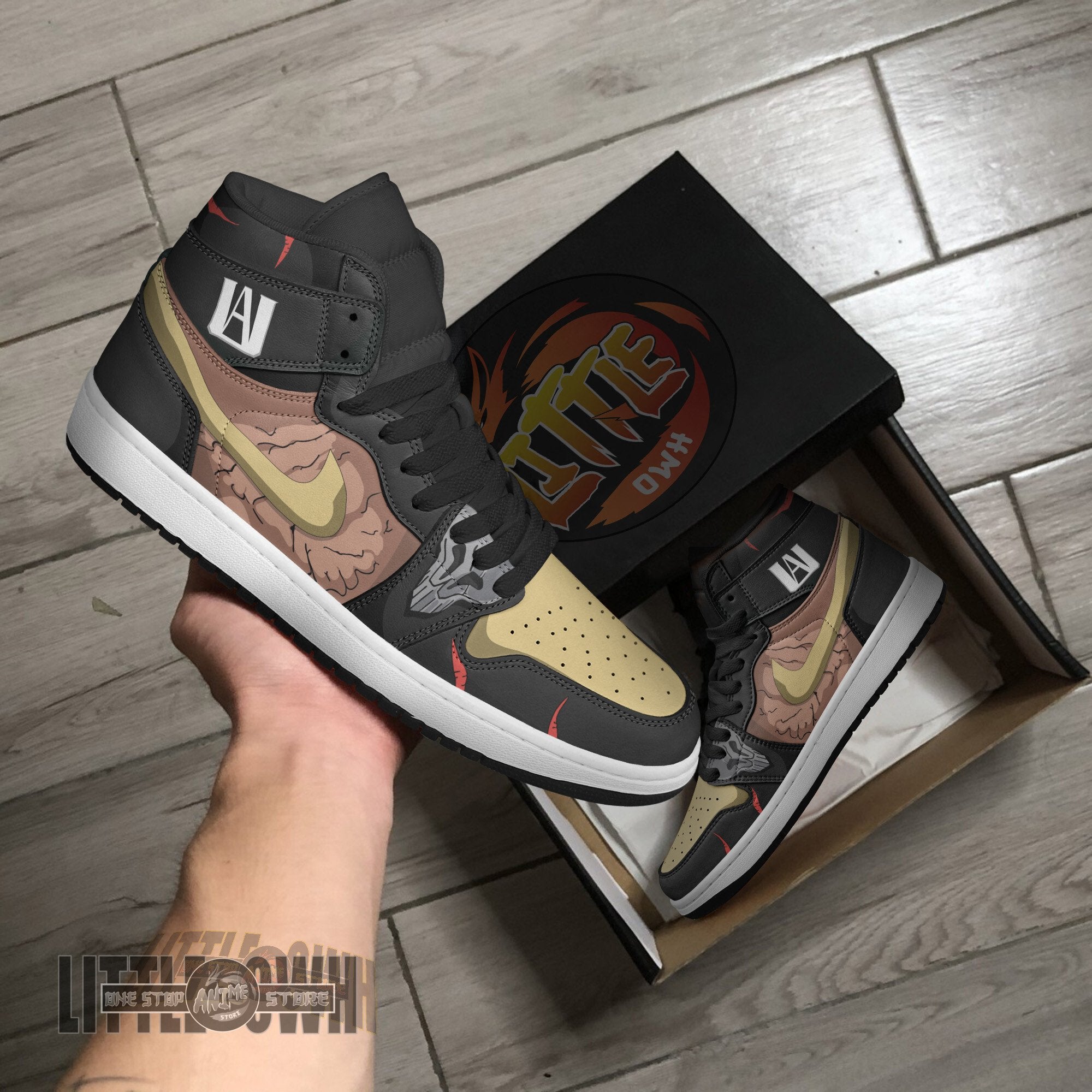 Ideafootwear Nomu AJ1 High Sneakers Shoes For Men And Women