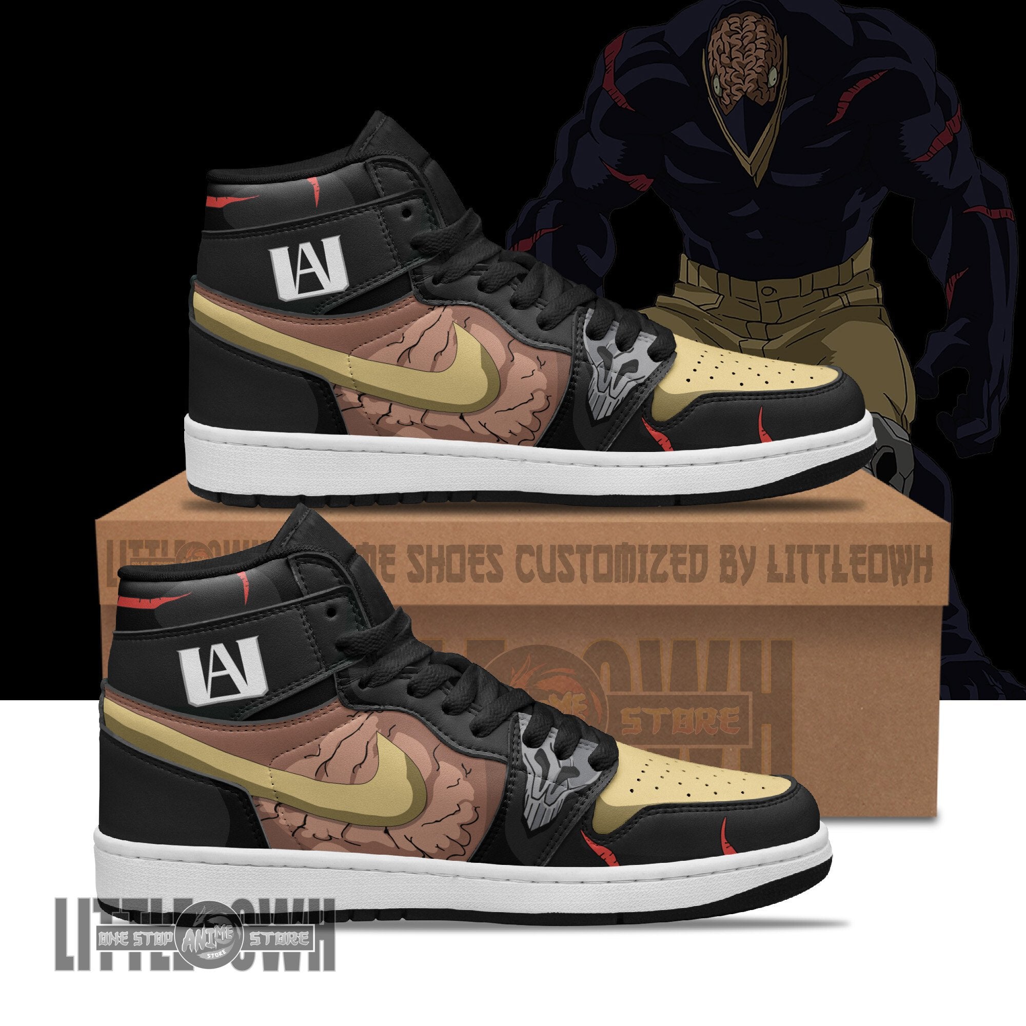 Ideafootwear Nomu AJ1 High Sneakers Shoes For Men And Women