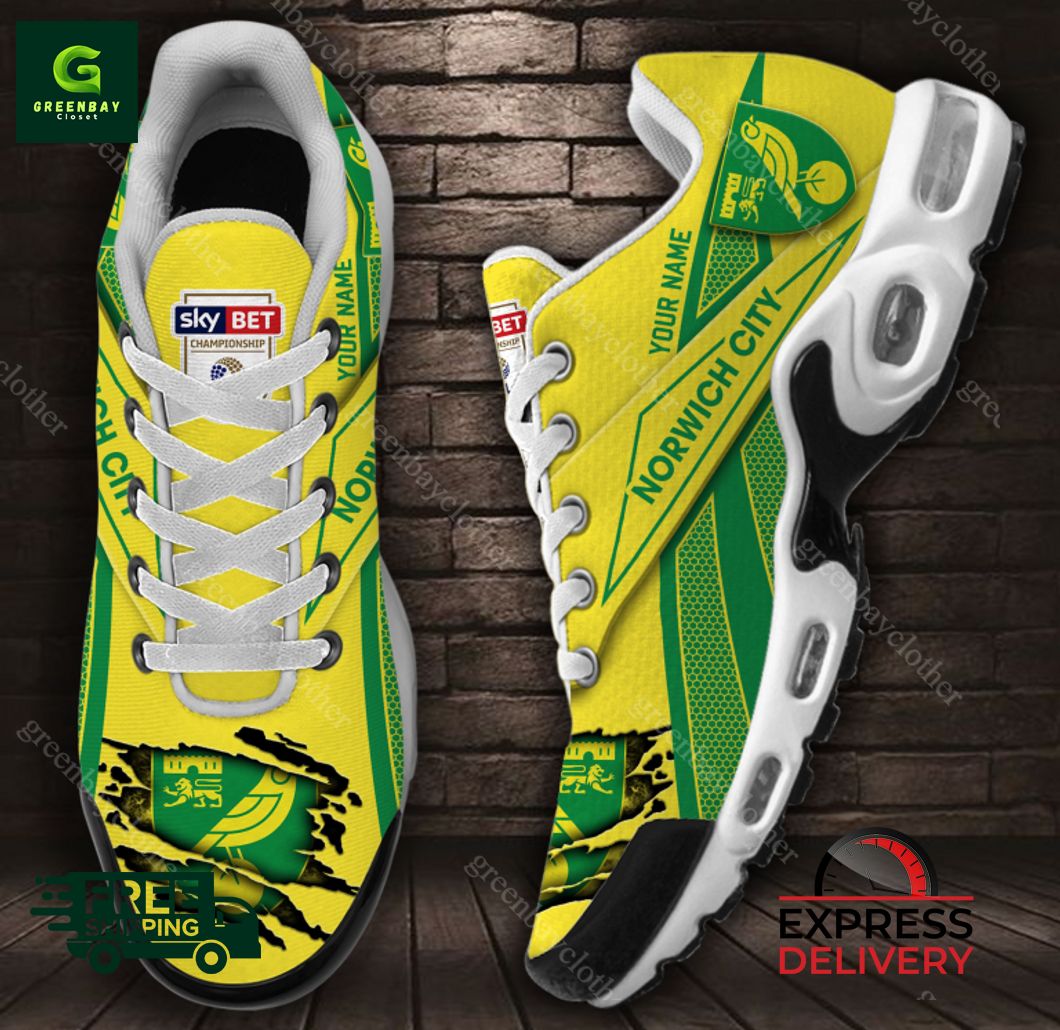 Ideafootwear Norwich City FC TN Shoes Sneakers For Men And Women