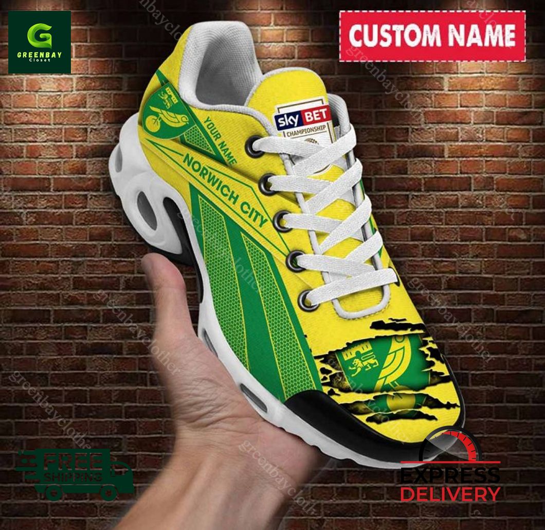 Ideafootwear Norwich City FC TN Shoes Sneakers For Men And Women
