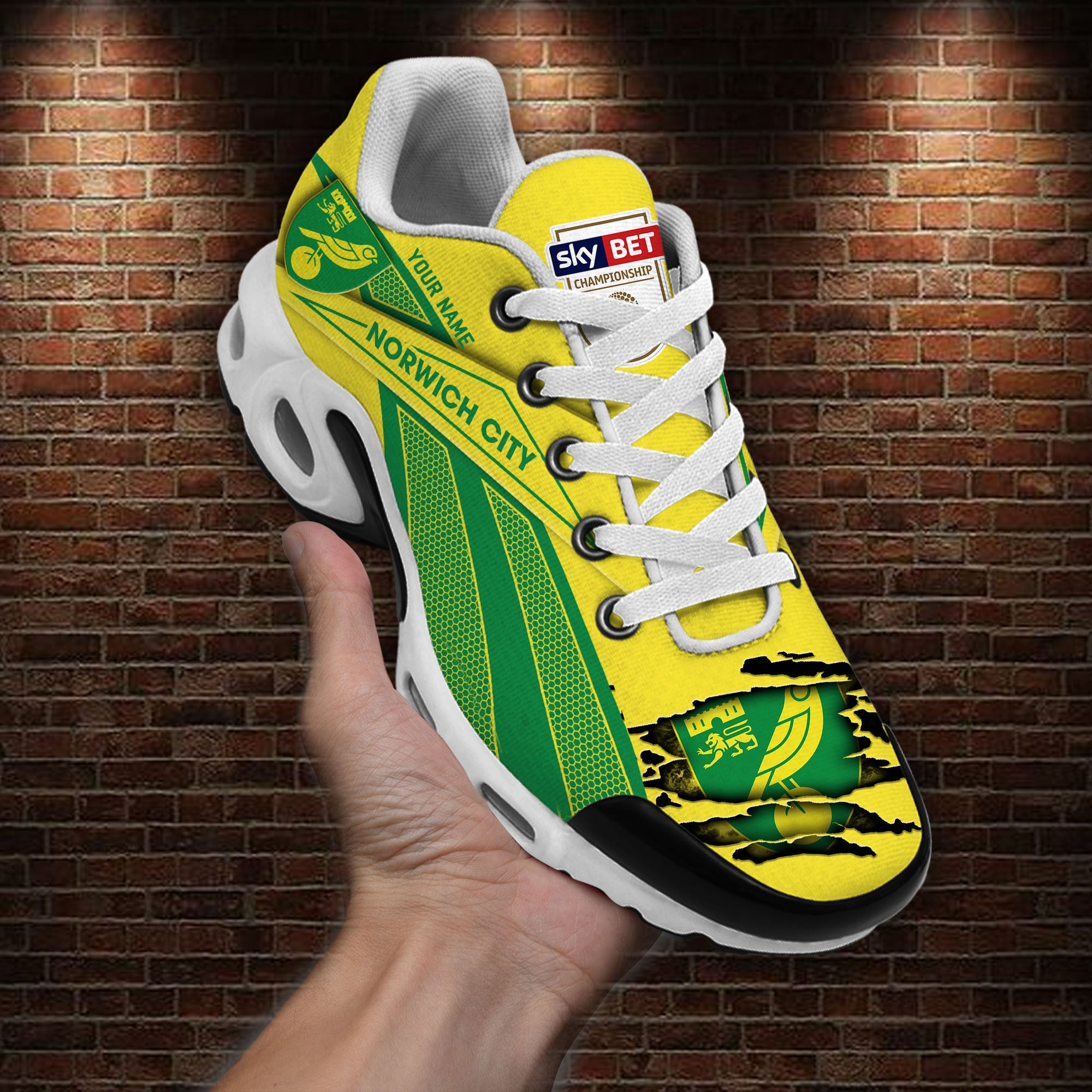 Ideafootwear Norwich City TN Shoes Sneakers For Men And Women