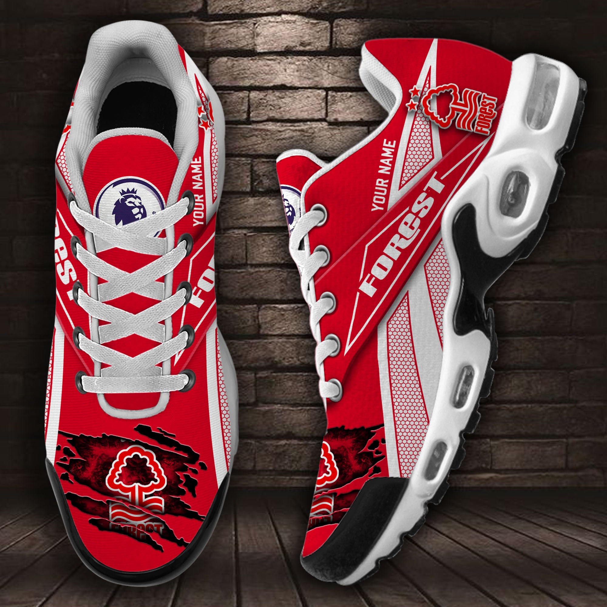 Ideafootwear Nottingham Forest F.C TN Shoes Sneakers For Men And Women