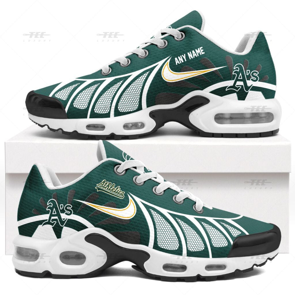 Ideafootwear Oakland Athletics TN Shoes Sneakers For Men And Women