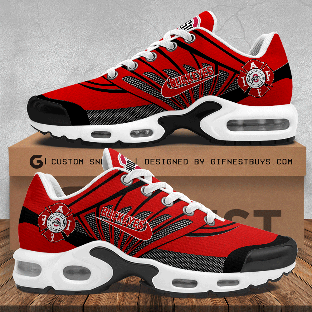 Ideafootwear Ohio State Buckeyes TN Shoes Sneakers For Men And Women