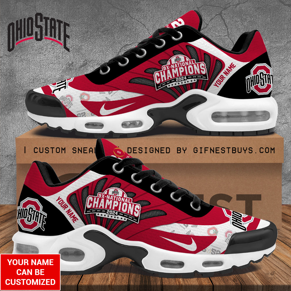 Ideafootwear Ohio State Buckeyes TN Shoes Sneakers For Men And Women