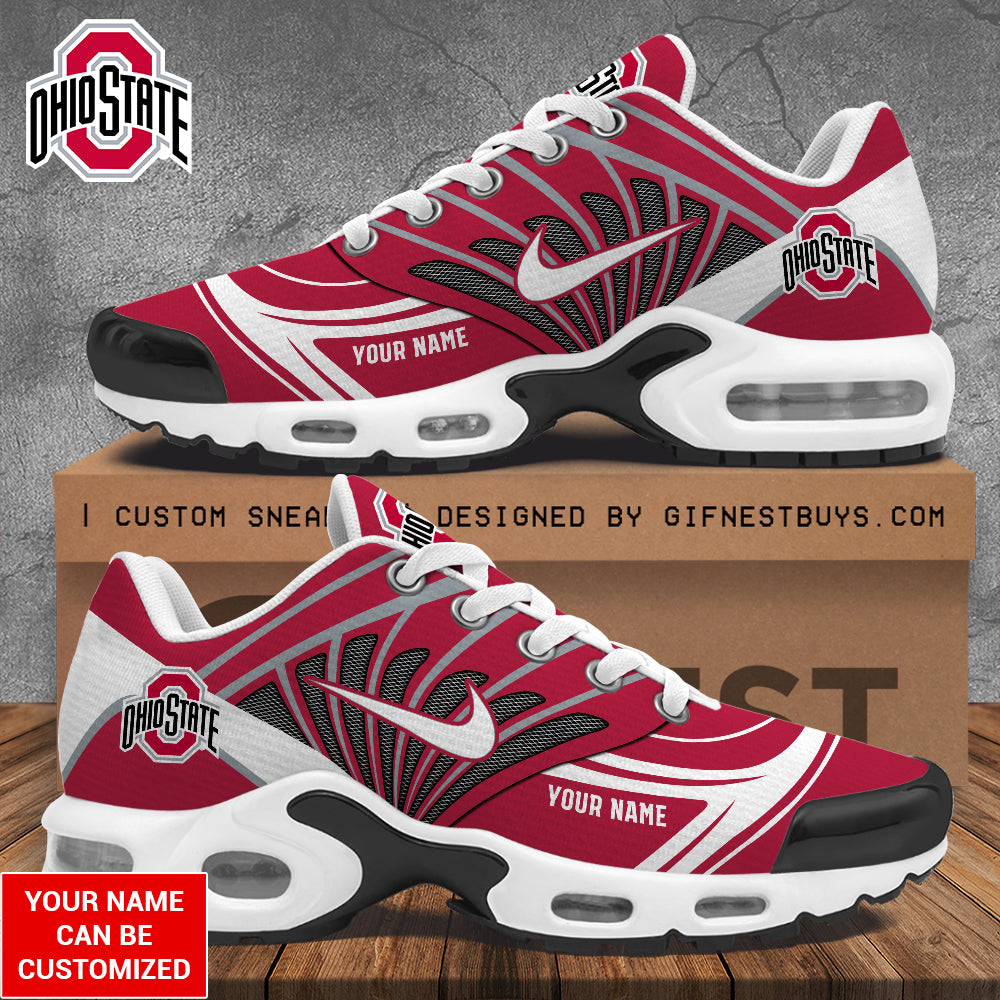 Ideafootwear Ohio State Buckeyes TN Shoes Sneakers For Men And Women