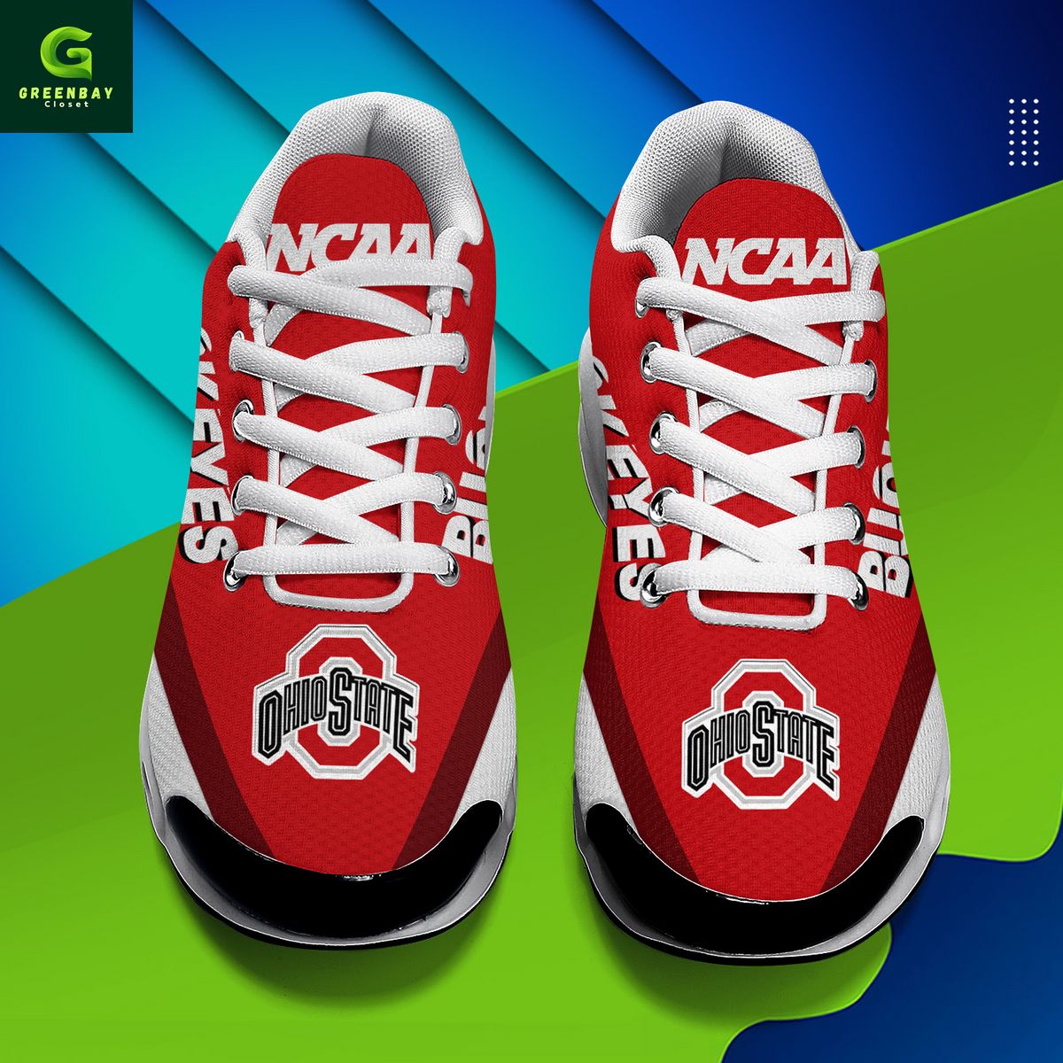 Ideafootwear Ohio State Buckeyes TN Shoes Sneakers For Men And Women