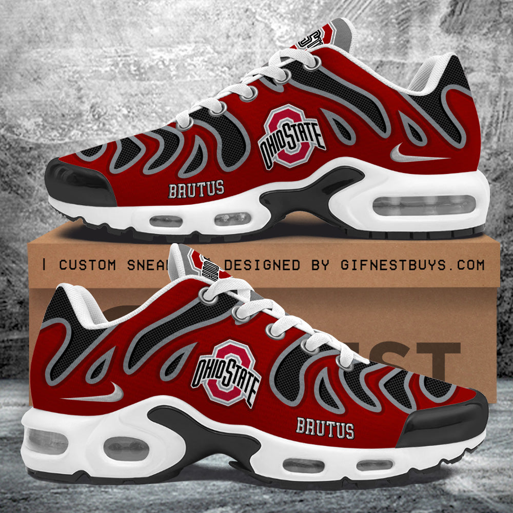 Ideafootwear Ohio State Buckeyes TN Shoes Sneakers For Men And Women