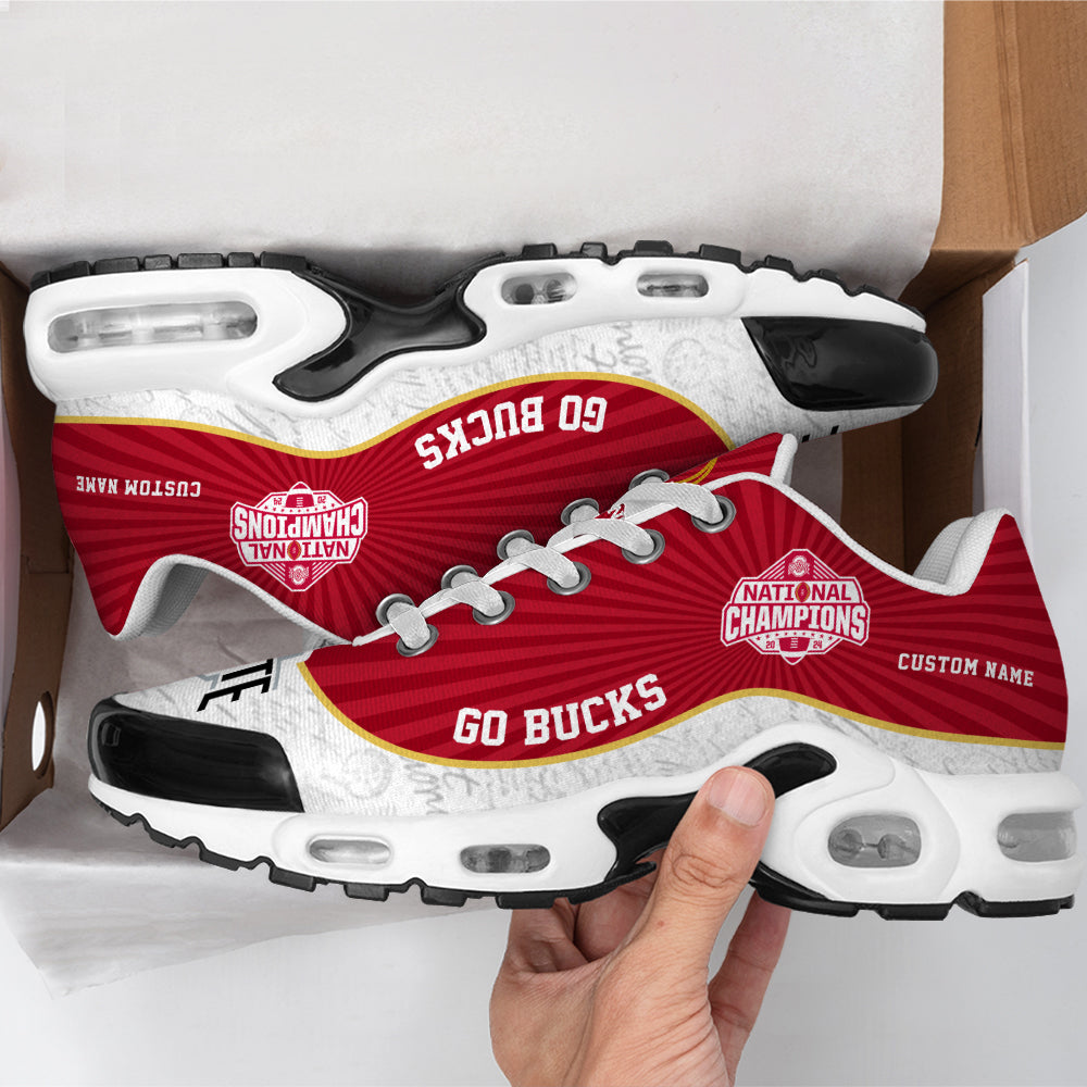 Ideafootwear Ohio State Buckeyes TN Shoes Sneakers For Men And Women