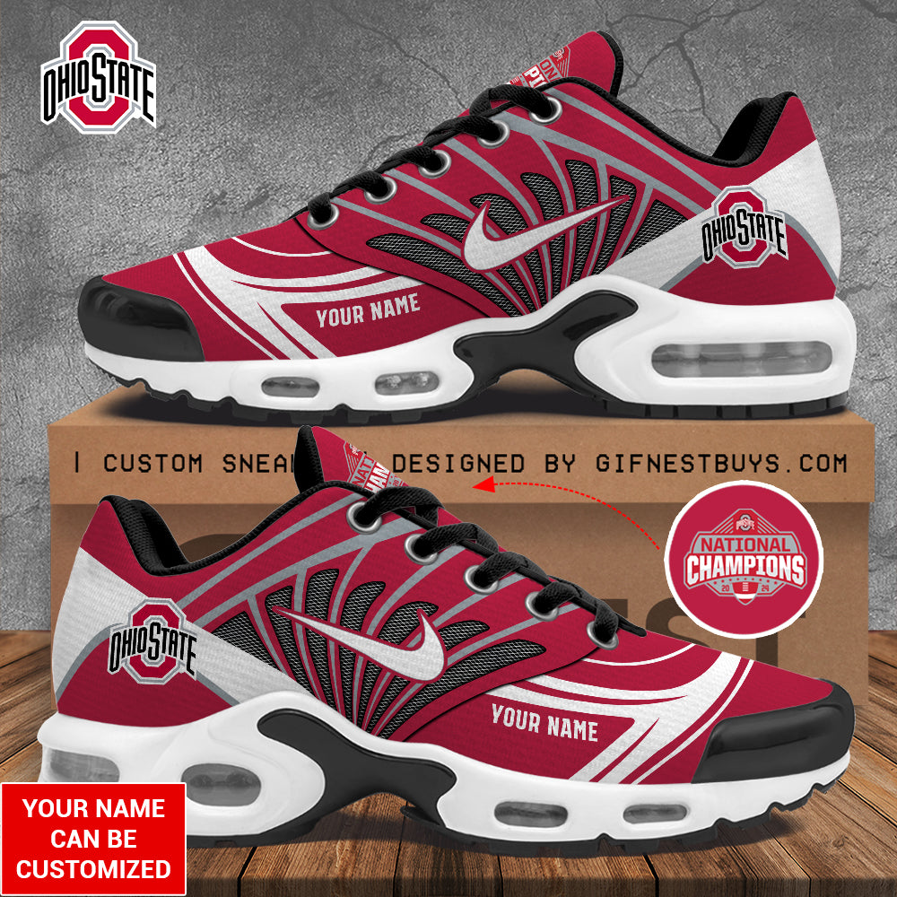Ideafootwear Ohio State Buckeyes TN Shoes Sneakers For Men And Women